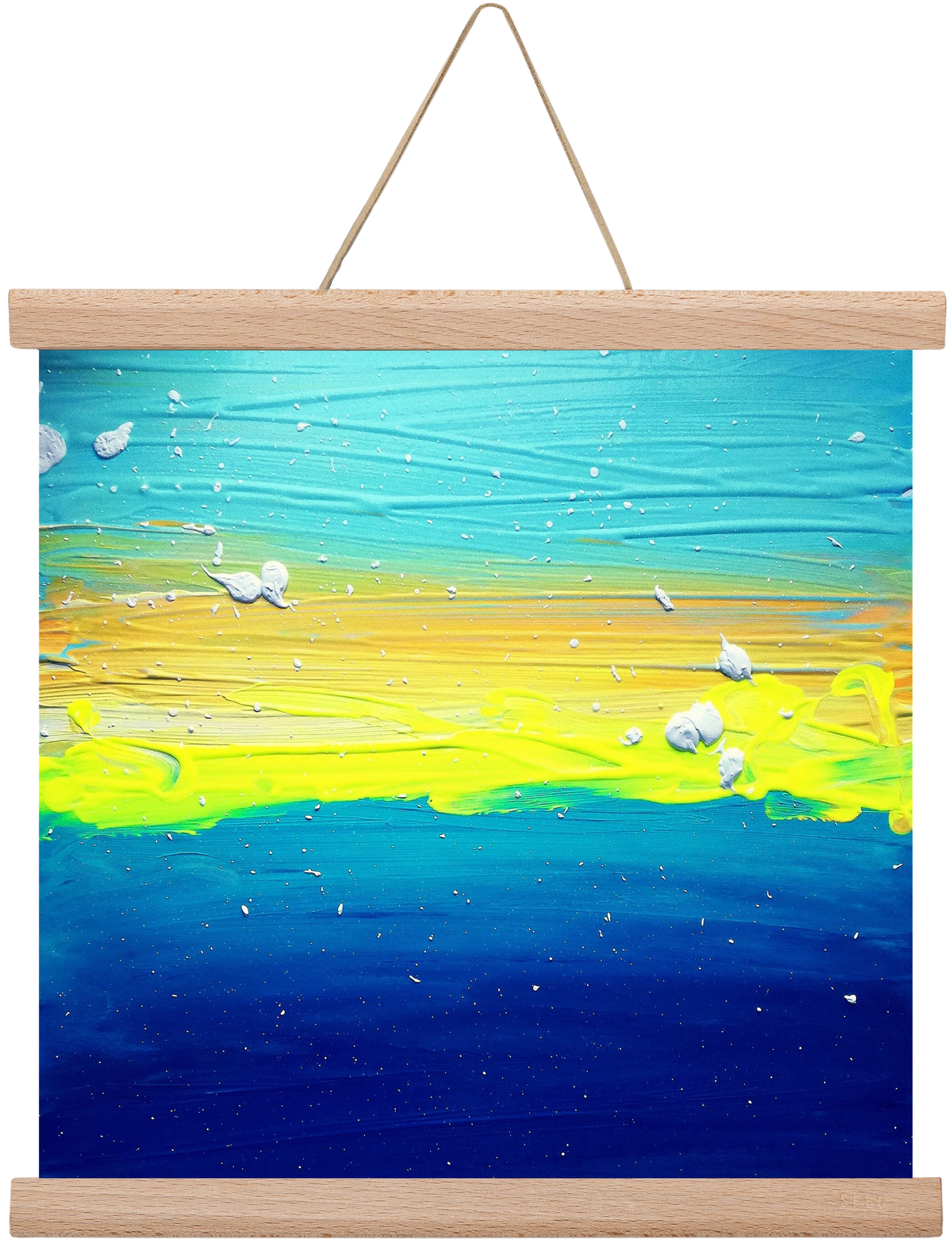 Vastness, 30x30 cm (30x30 cm), Tölgy akasztó