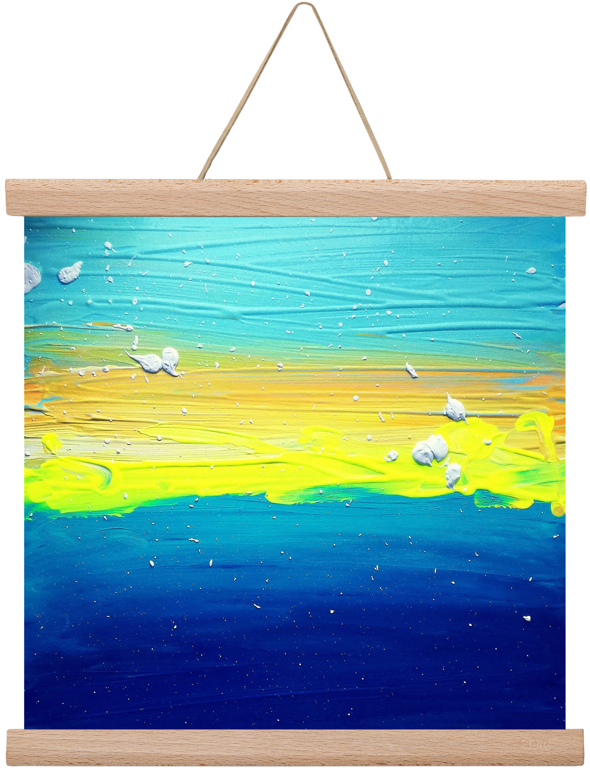 Vastness, 30x30 cm (30x30 cm), Tölgy akasztó