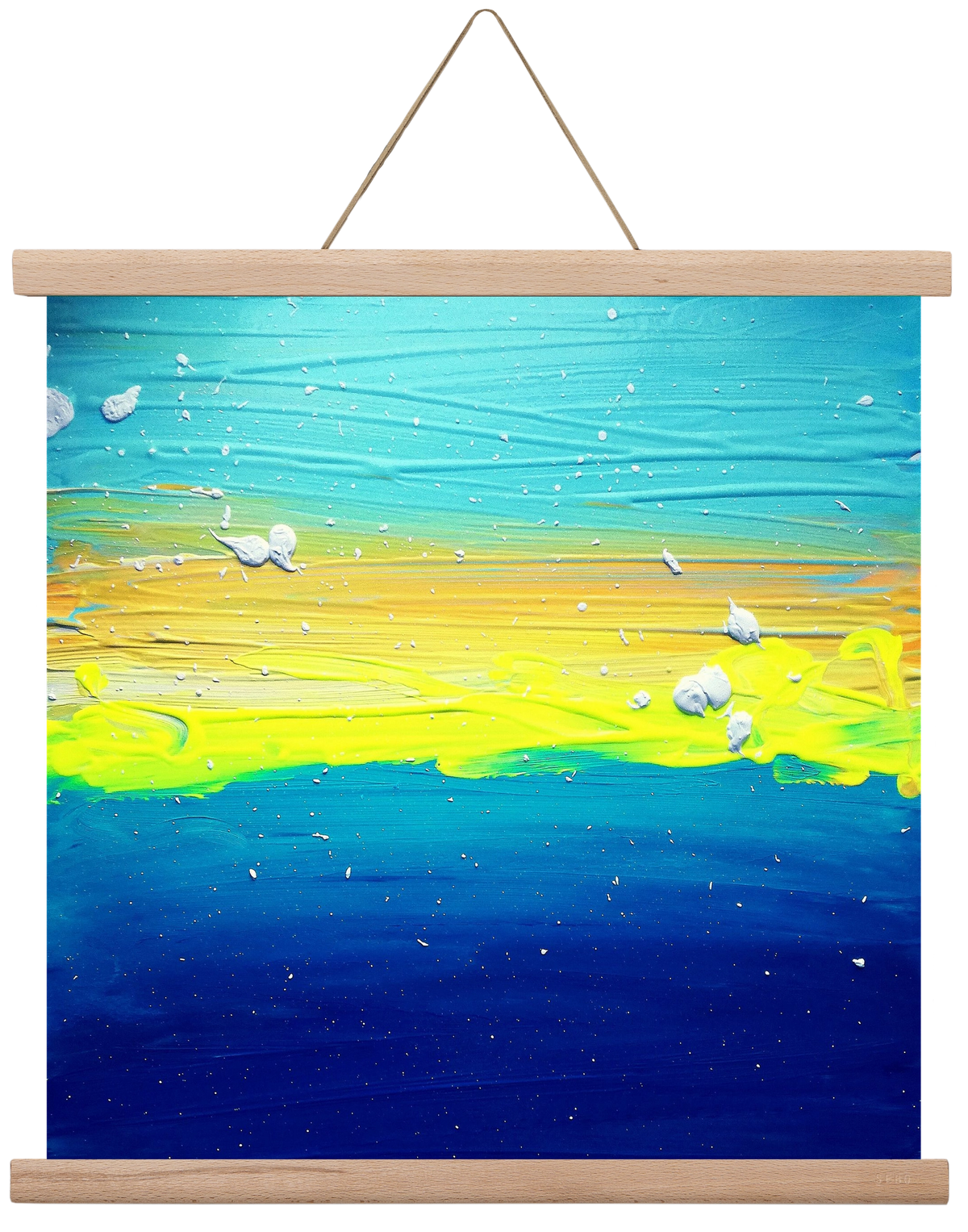 Vastness, 40x40 cm (40x40 cm), Tölgy akasztó