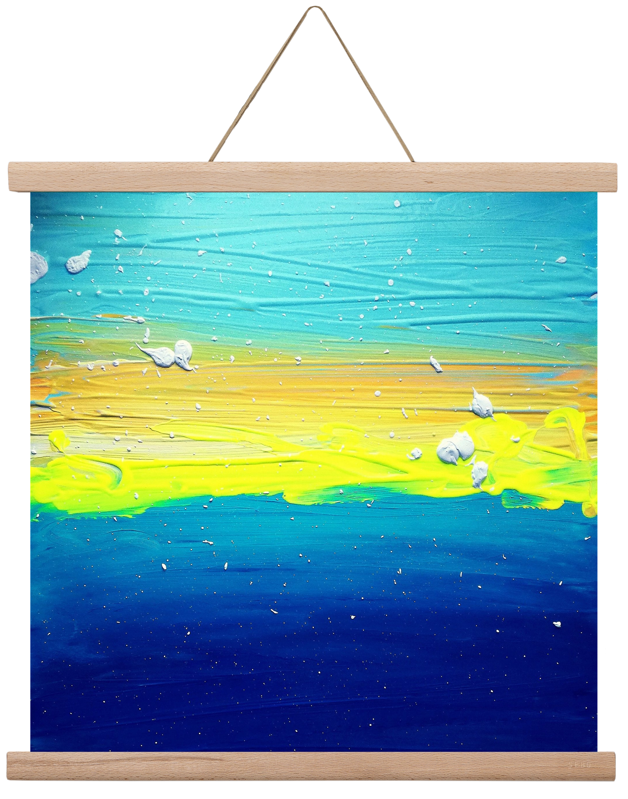 Vastness, 40x40 cm (40x40 cm), Tölgy akasztó