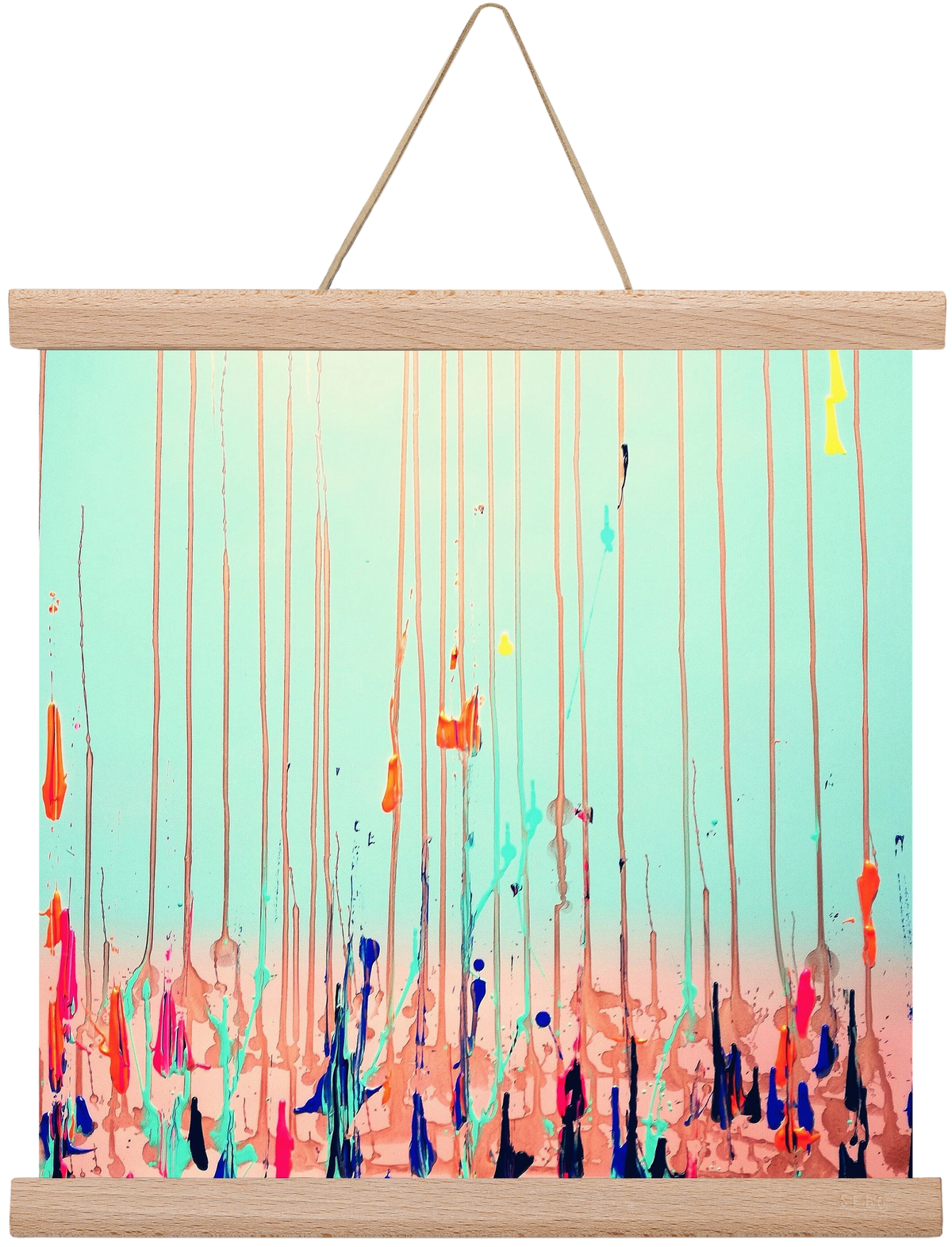 Jó reggelt!, 30x30 cm (30x30 cm), Tölgy akasztó