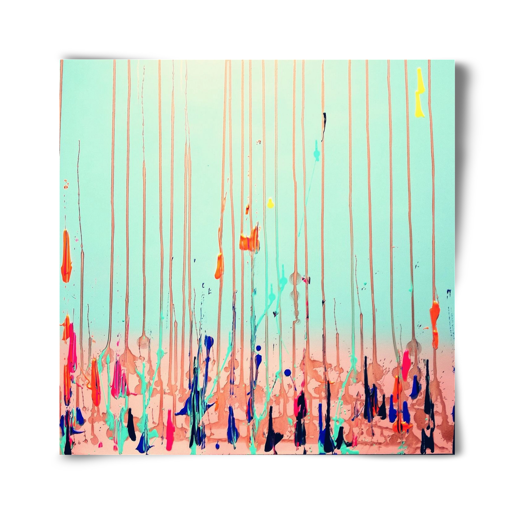 Jó reggelt!, 40x40 cm, Keret nélkül