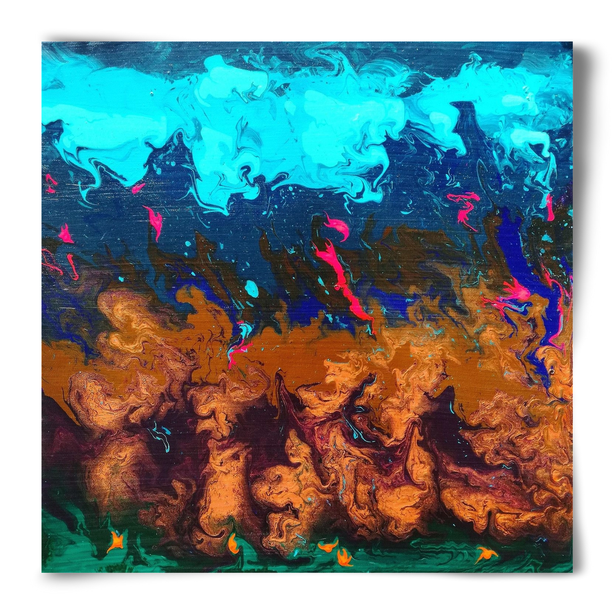 Ether No. 1., 50x50 cm, Keret nélkül