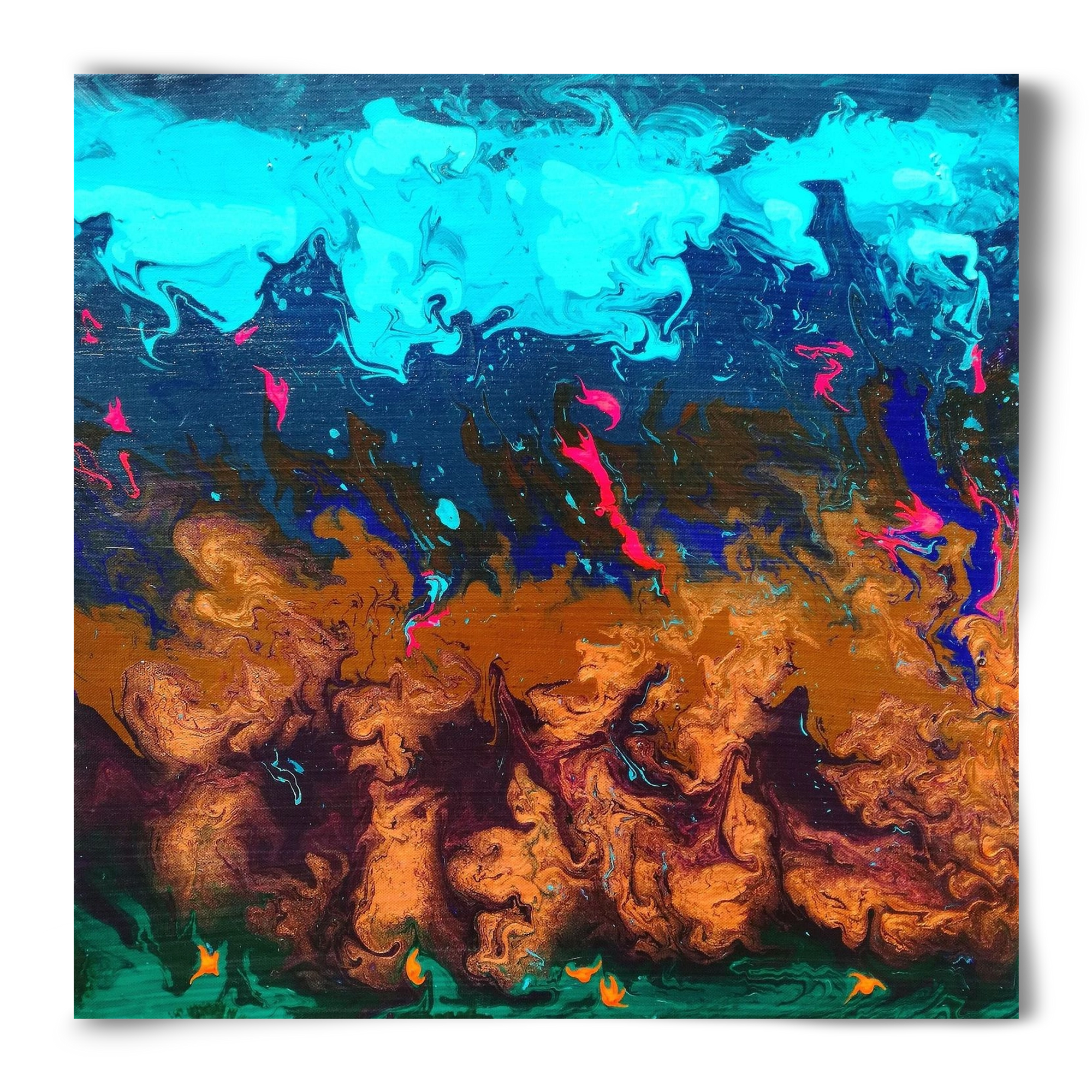 Ether No. 1., 50x50 cm, Keret nélkül