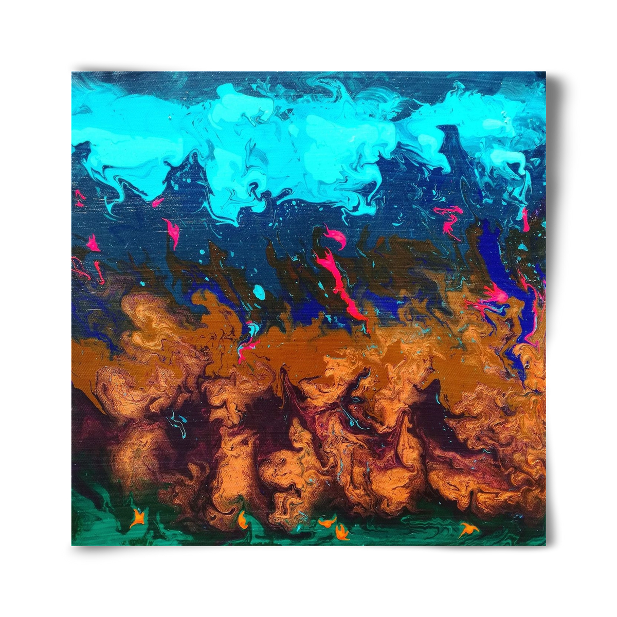 Ether No. 1., 40x40 cm, Keret nélkül