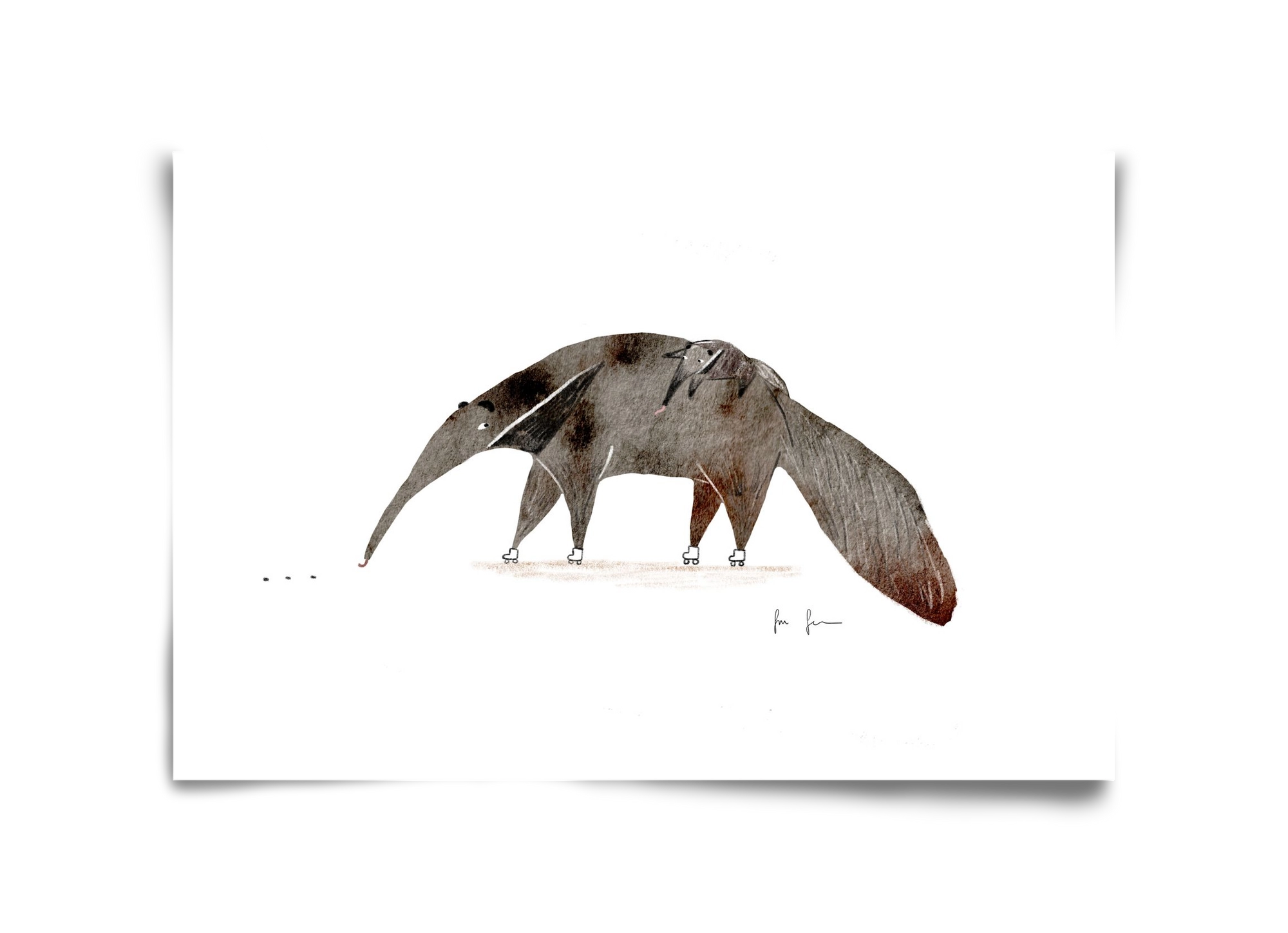 Hangyászék, 45x30 cm, Keret nélkül