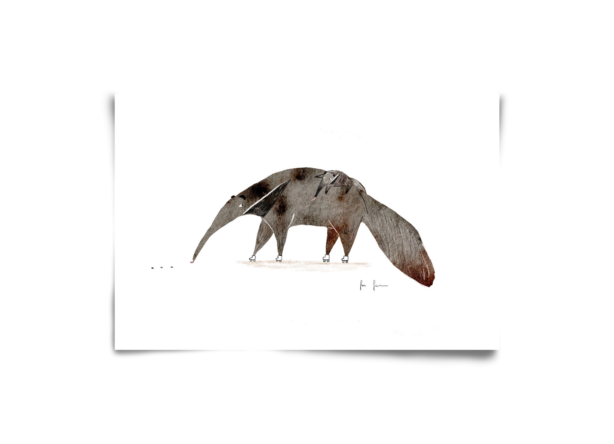 Hangyászék, 30x20 cm, Keret nélkül