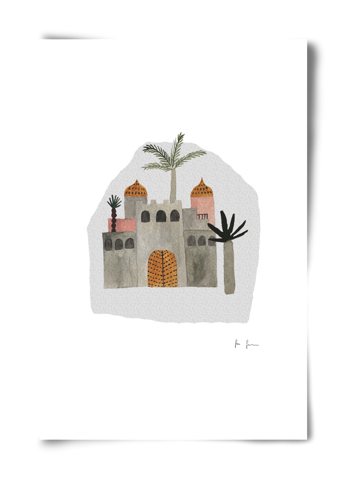 Palota, 40x60 cm, Keret nélkül