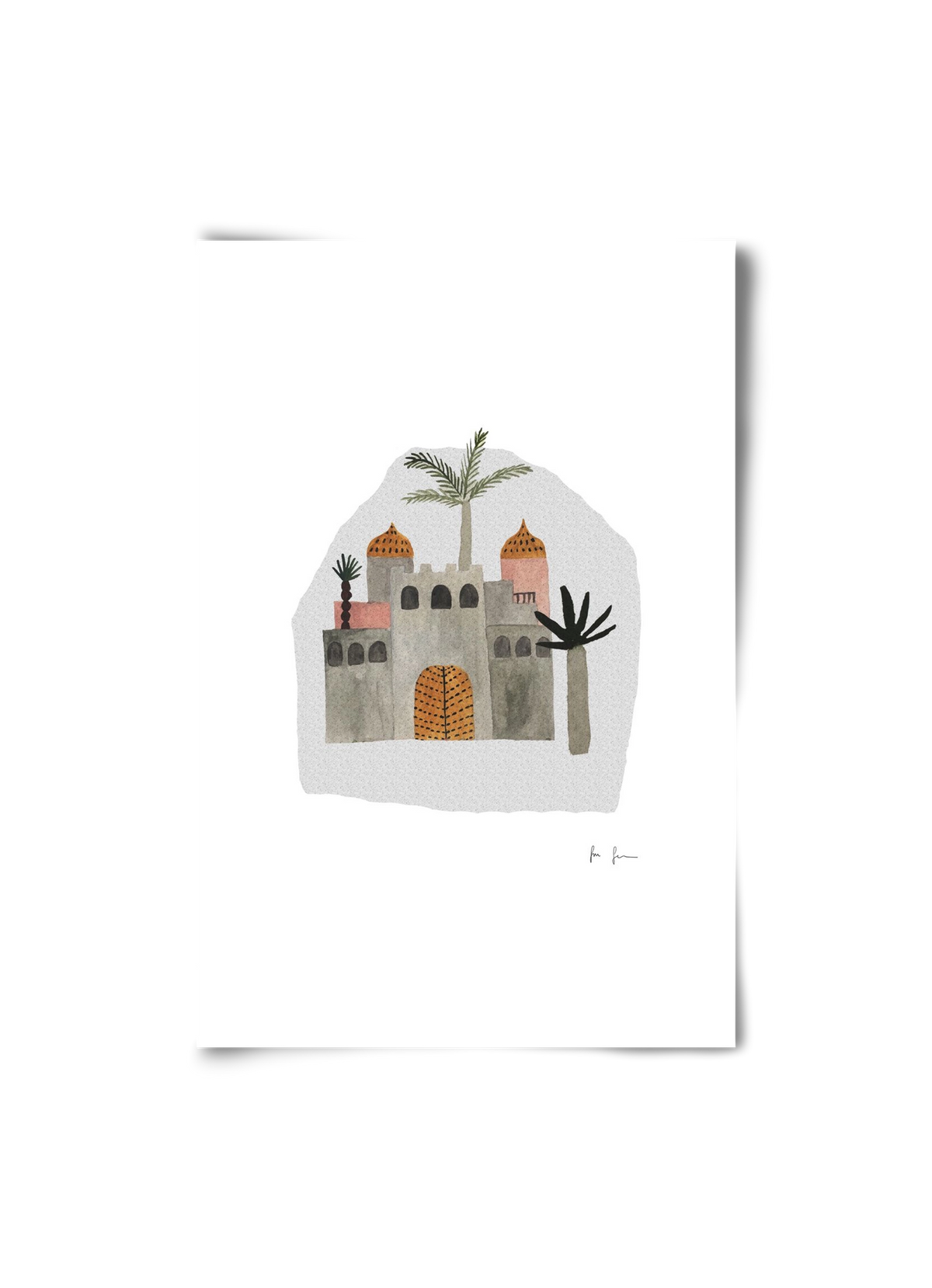 Palota, 20x30 cm, Keret nélkül