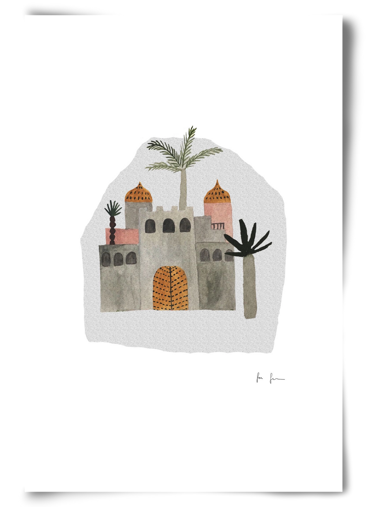 Palota, 60x90 cm, Keret nélkül