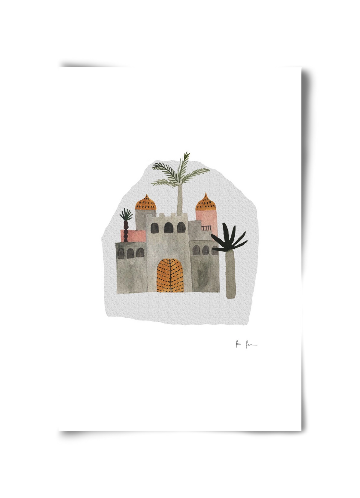 Palota, 30x45 cm, Keret nélkül