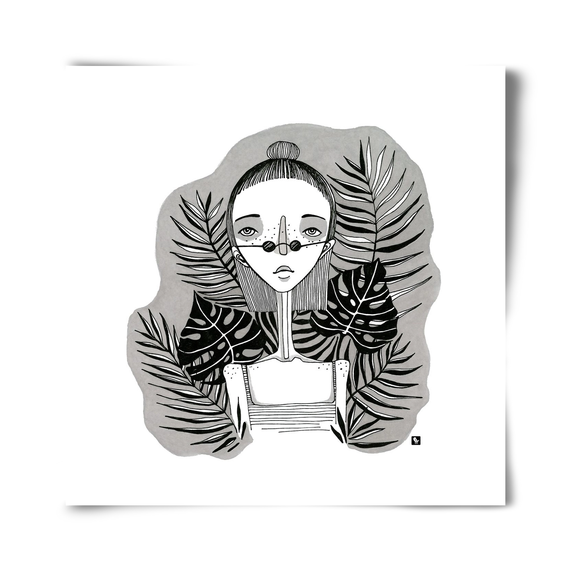 Floryn, 40x40 cm, Keret nélkül