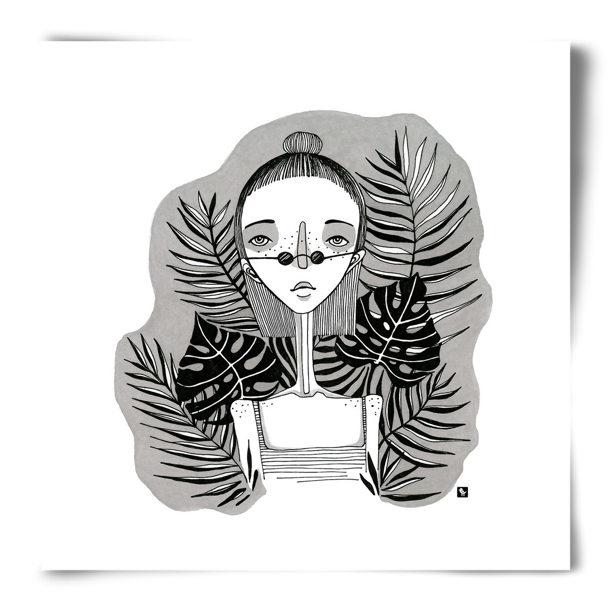 Floryn, 50x50 cm, Keret nélkül