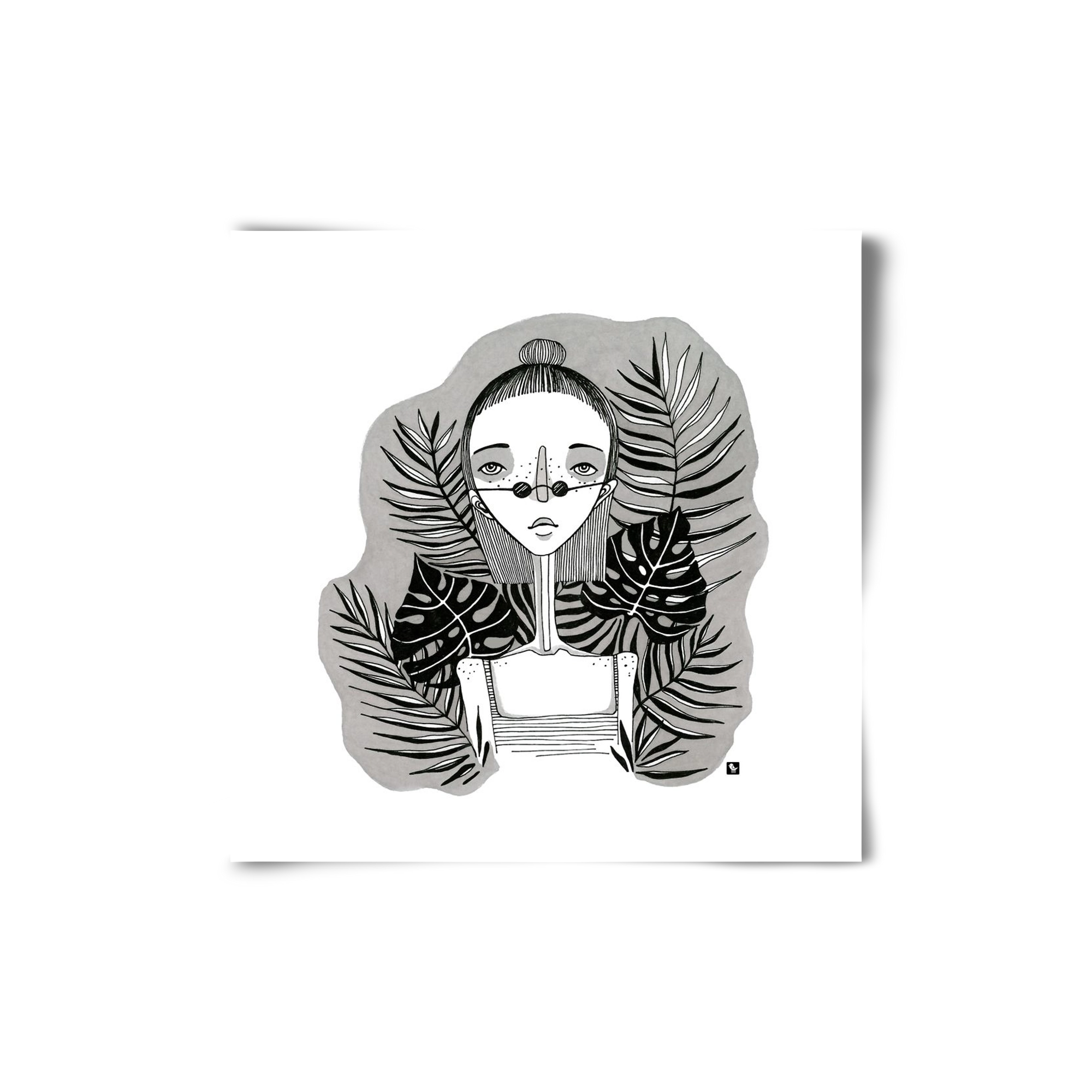 Floryn, 20x20 cm, Keret nélkül