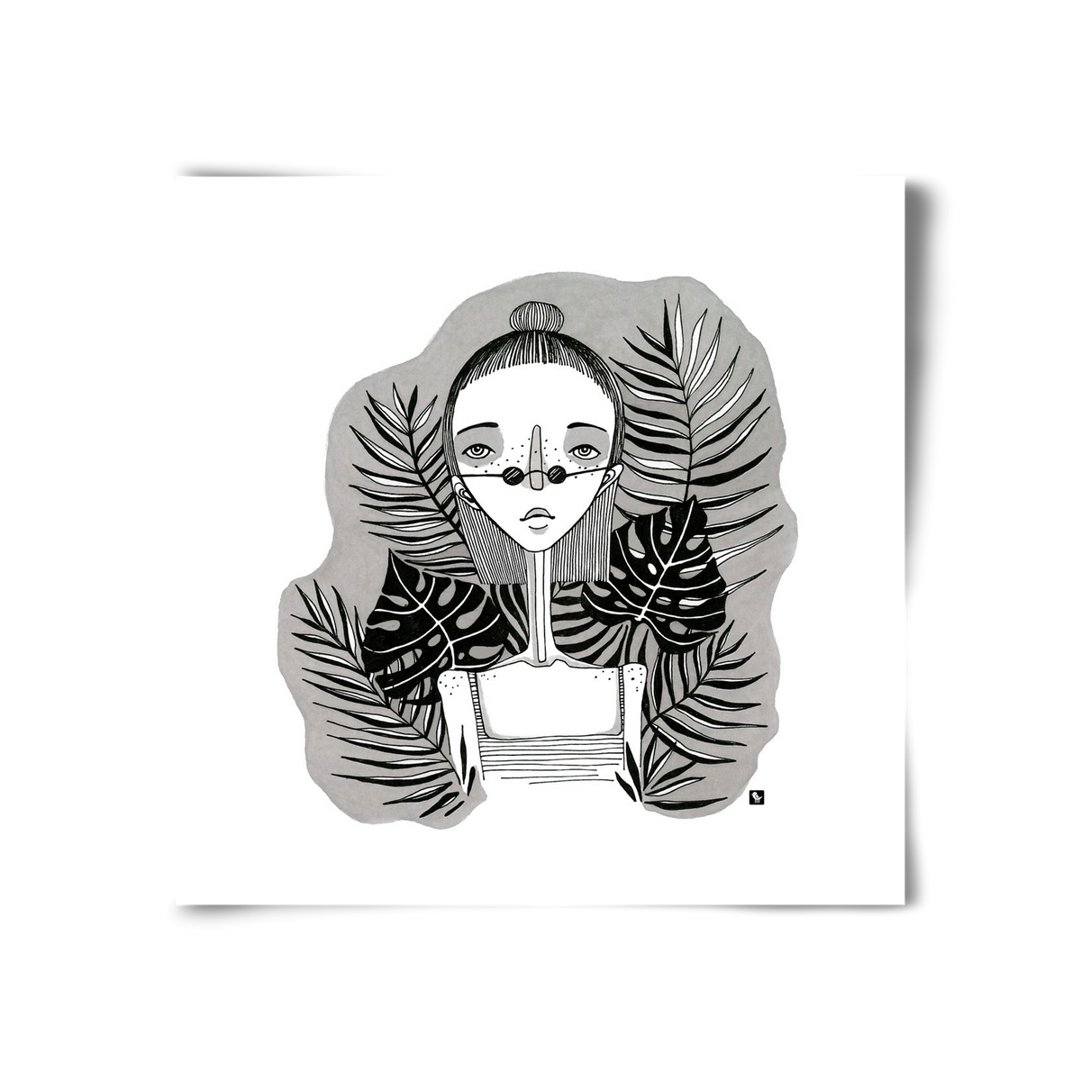 Floryn, 30x30 cm, Keret nélkül