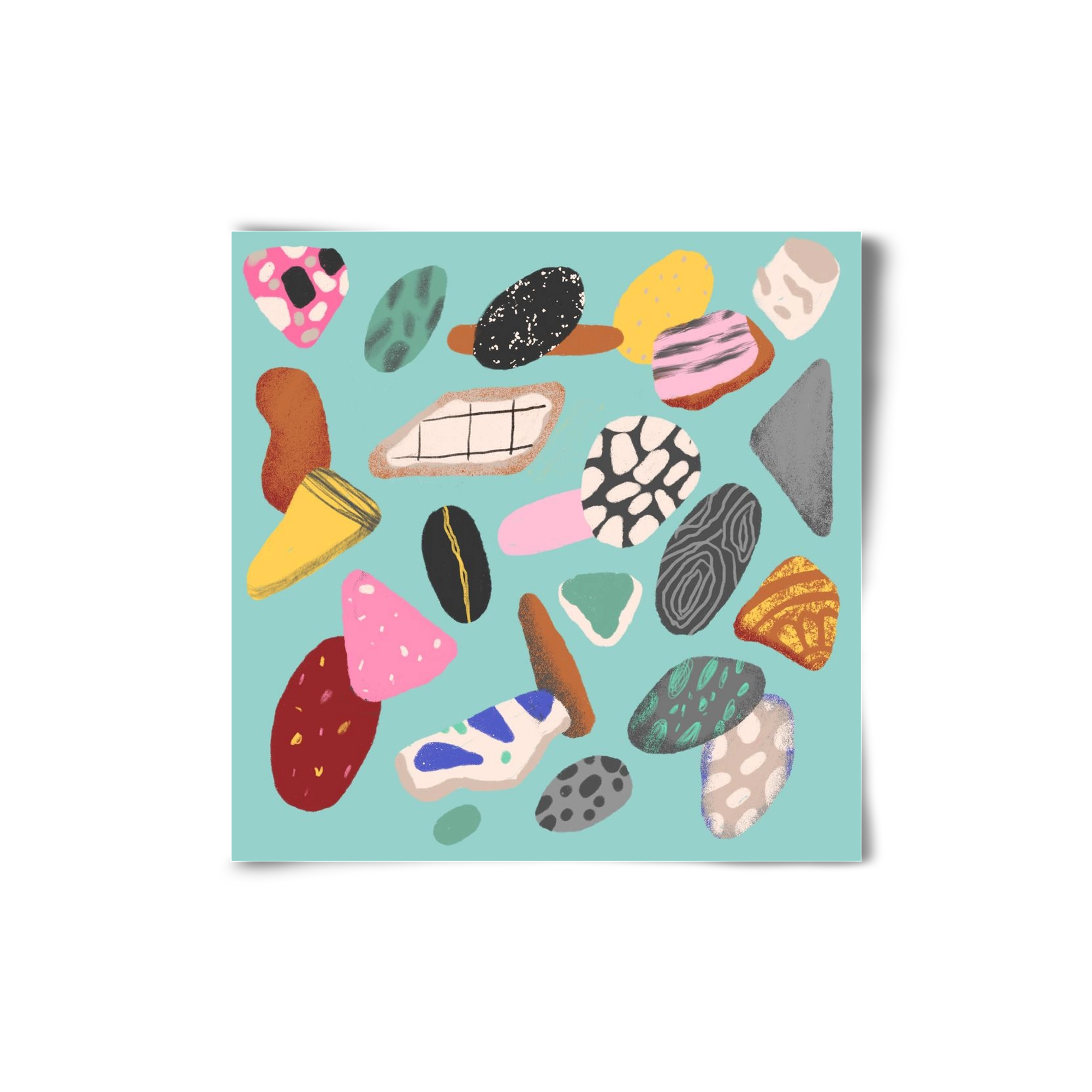 Souvenirs from the sea, 20x20 cm, Keret nélkül