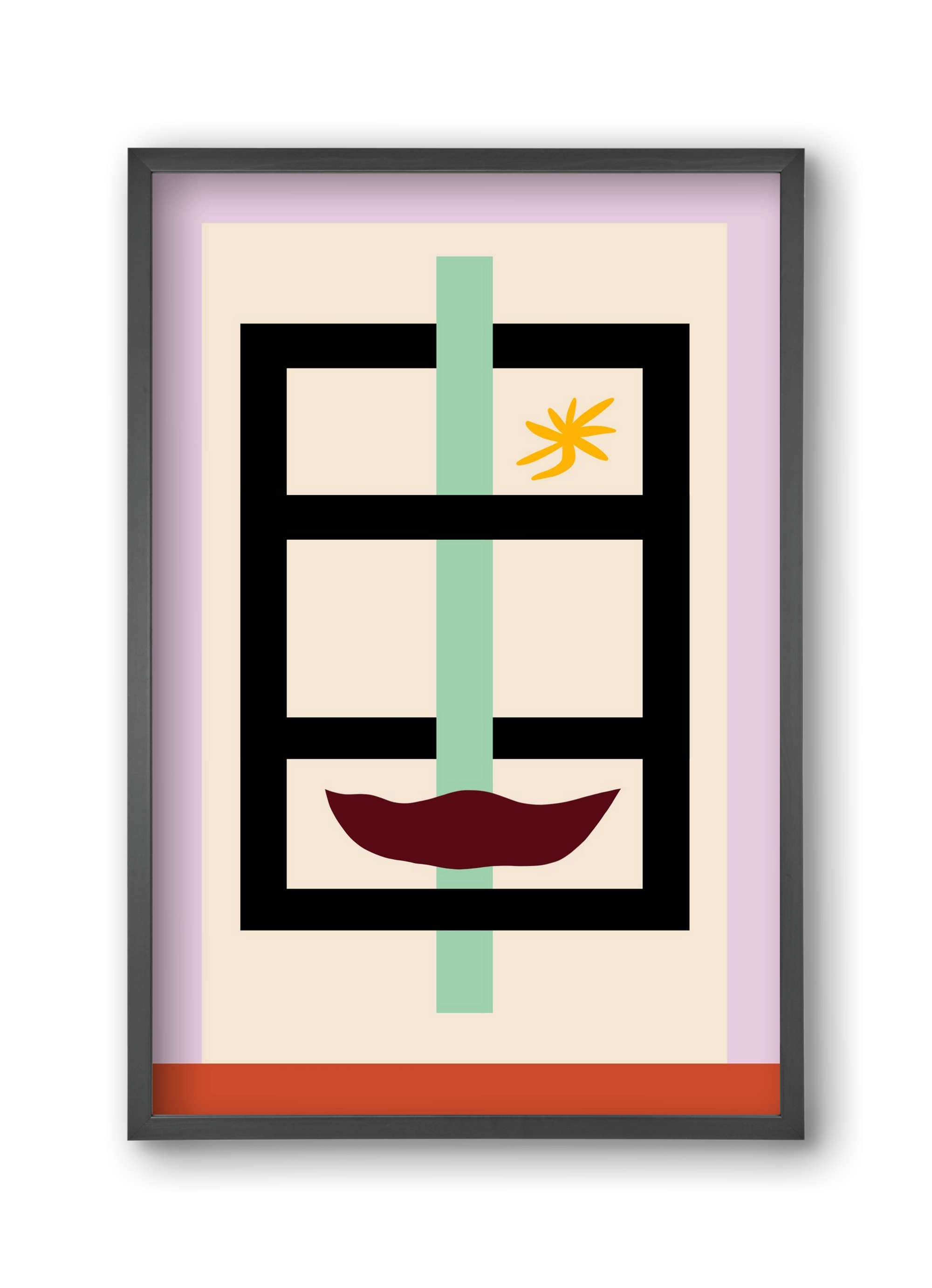 ARCHITECTURE PORTRAIT, 30x45 cm (30x45 cm), Fekete keret