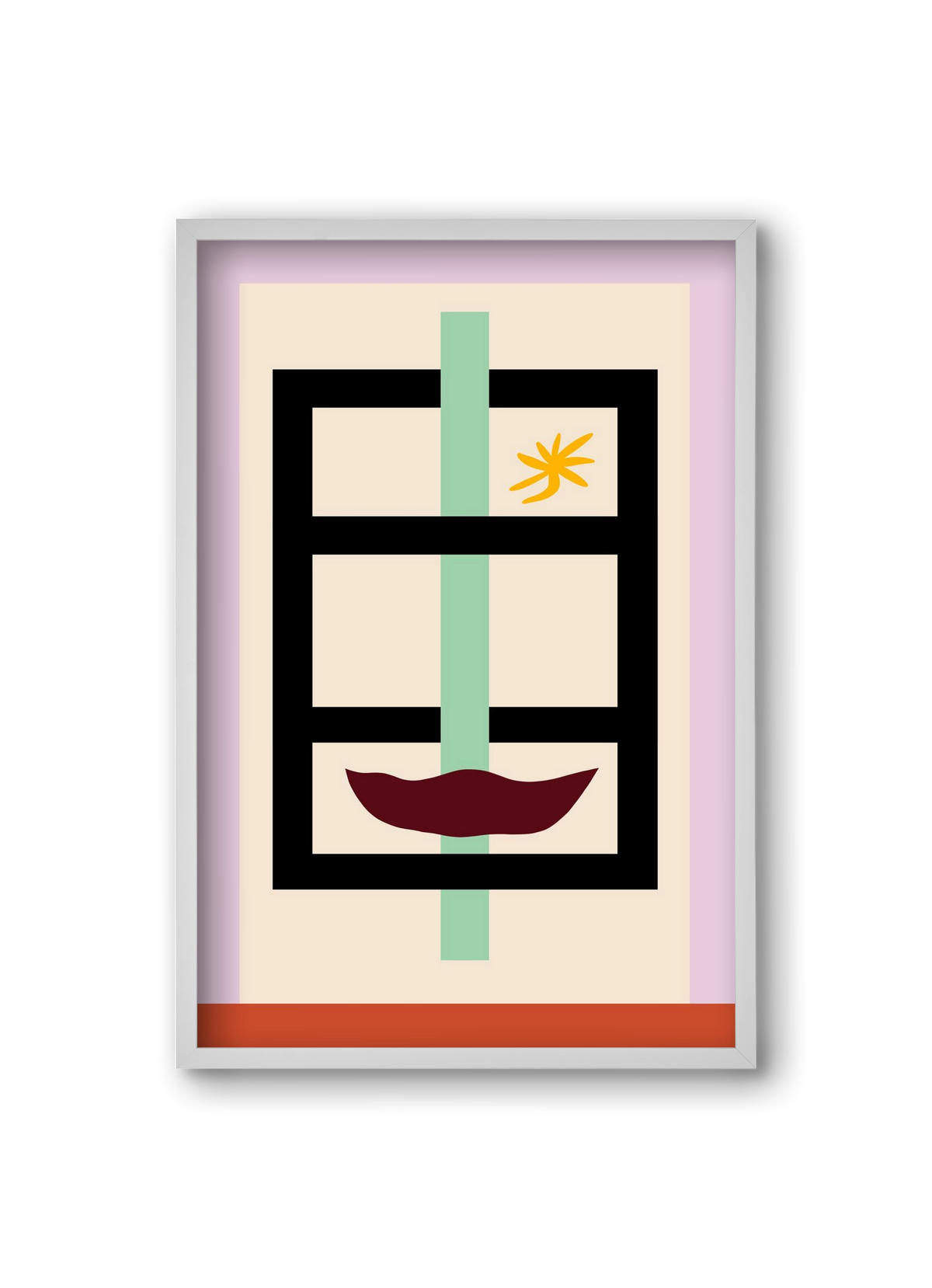 ARCHITECTURE PORTRAIT, 20x30 cm (20x30 cm), Fehér keret