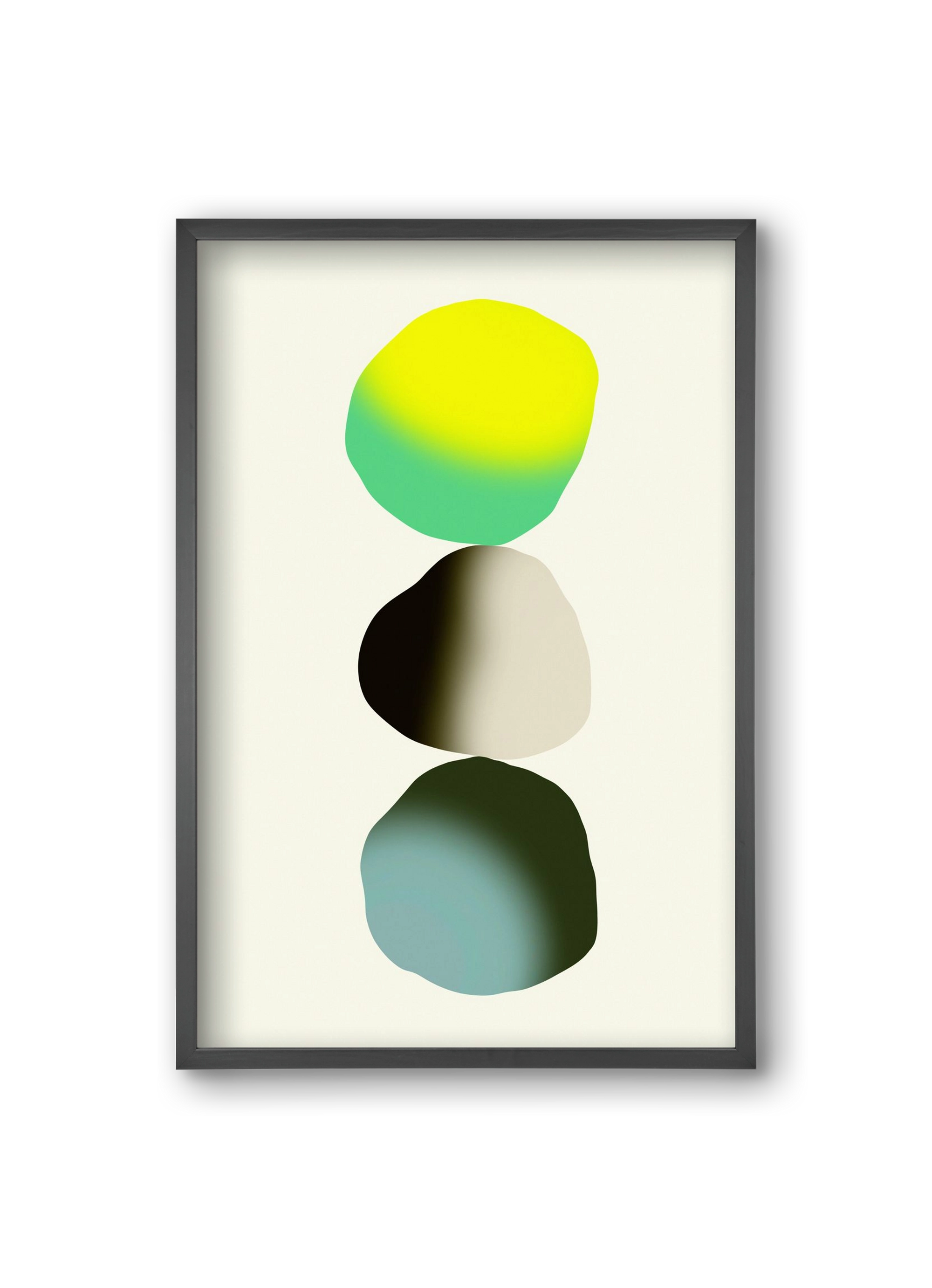 STABILITY, 20x30 cm (20x30 cm), Fekete keret