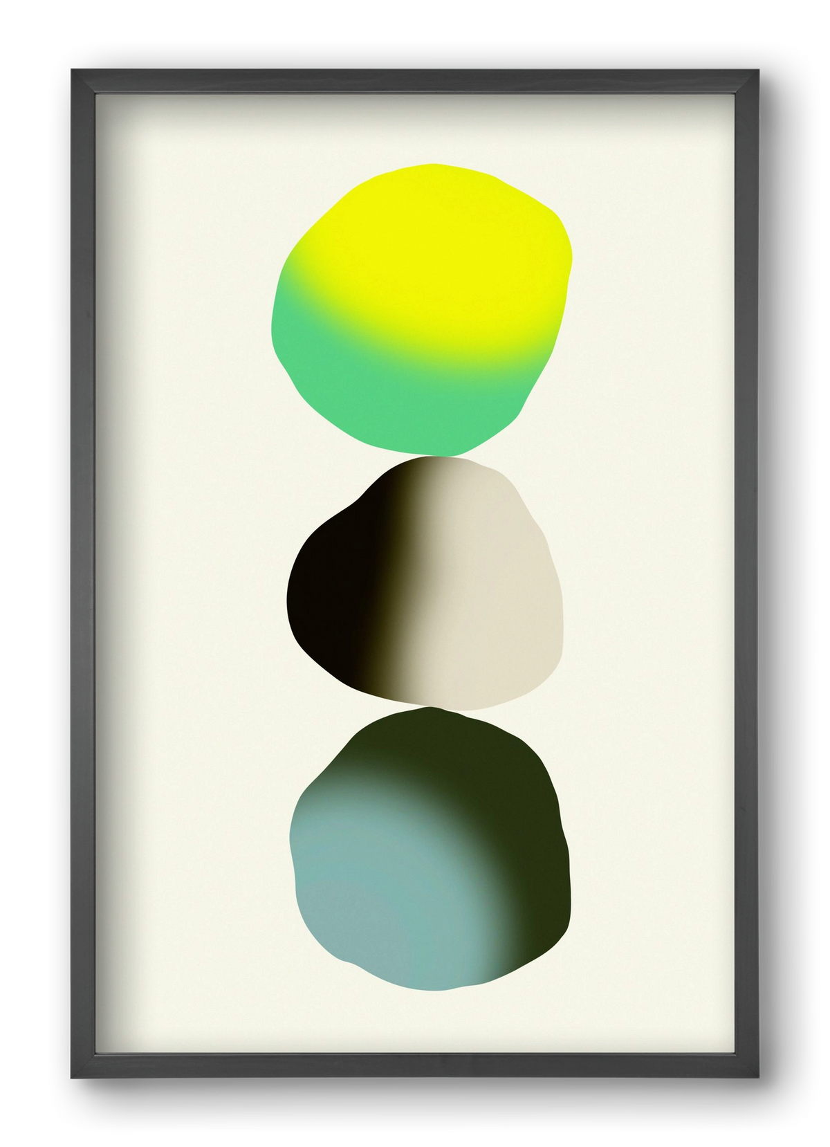 STABILITY, 40x60 cm (40x60 cm), Fekete keret