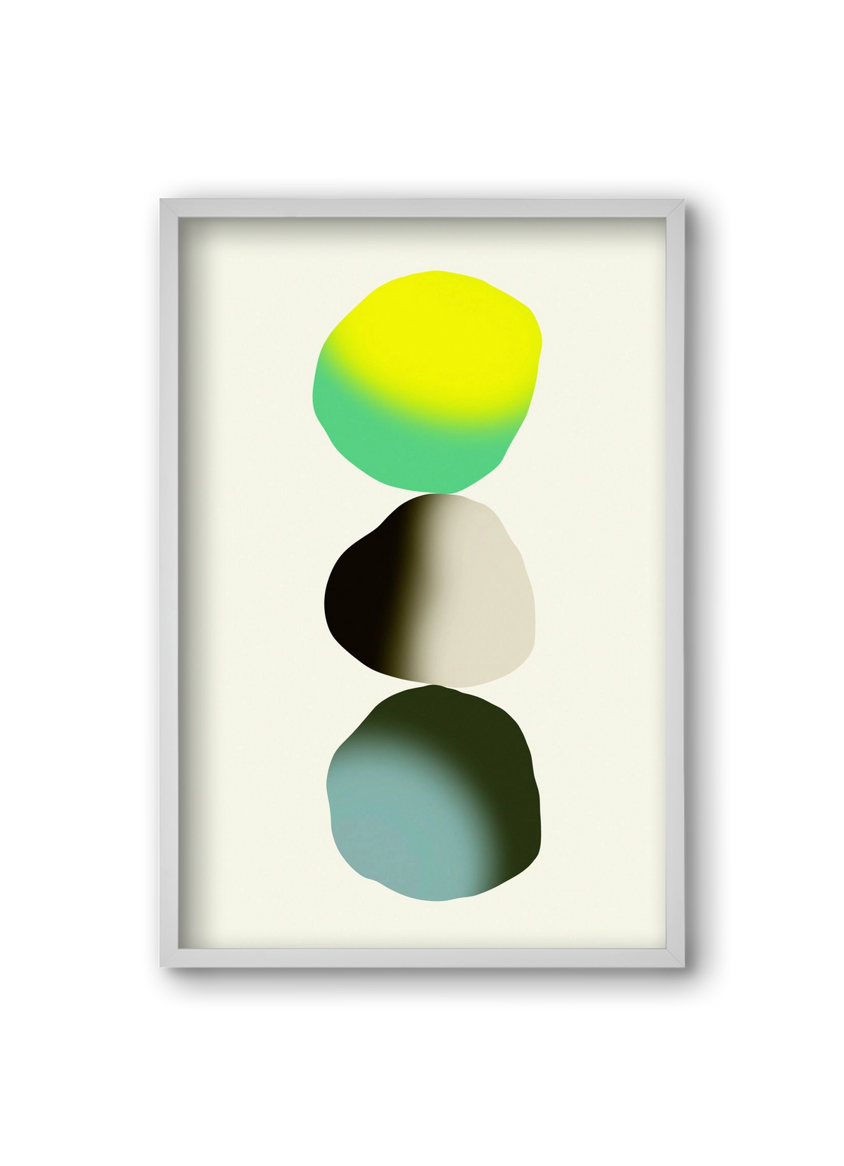 STABILITY, 20x30 cm (20x30 cm), Fehér keret