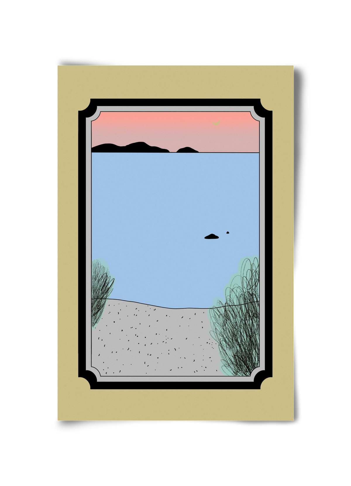 JUM, 30x45 cm, Keret nélkül