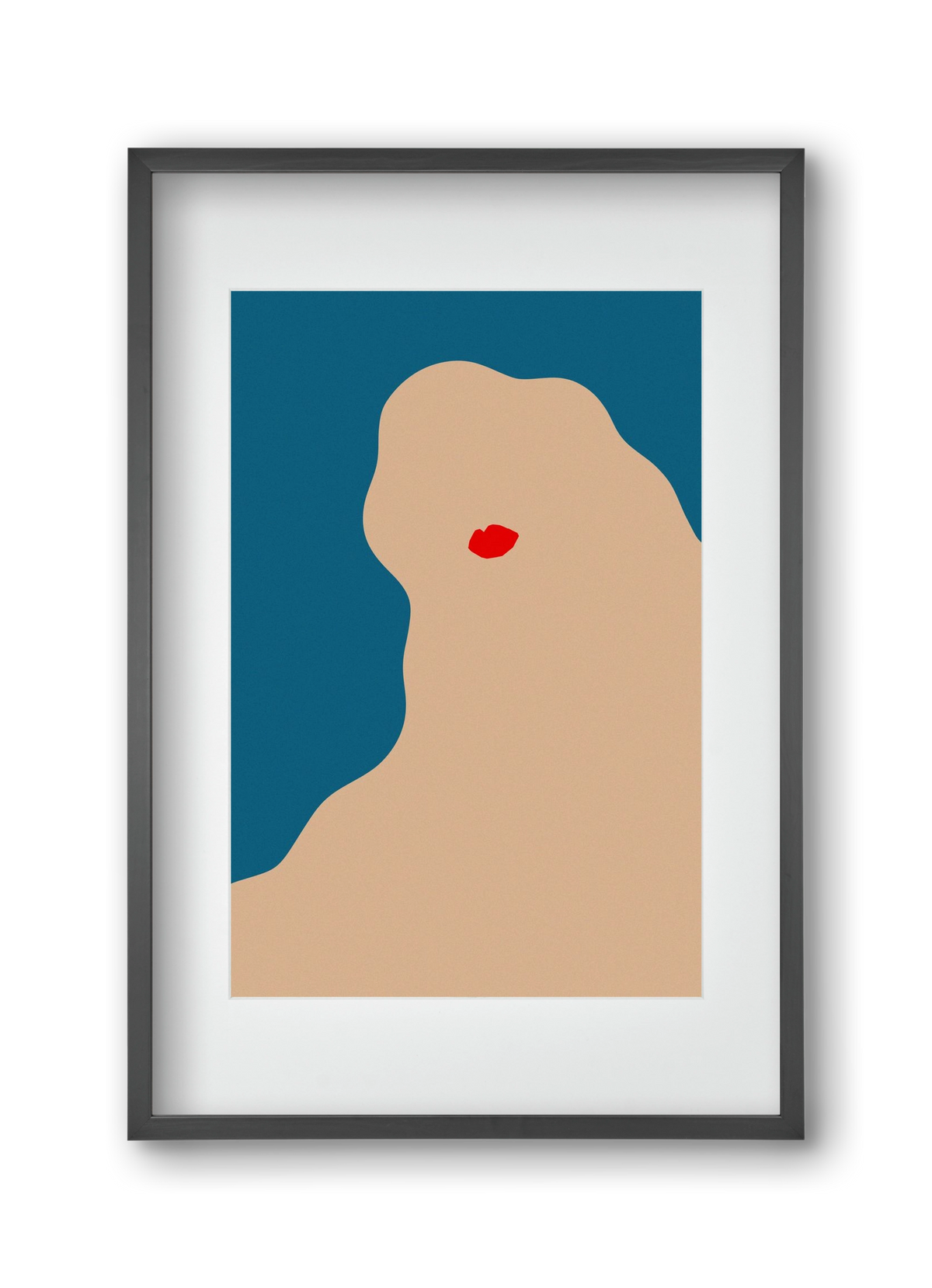 AFFECTION, 30x45 cm (20x30 cm), Fekete keret, paszpartuval