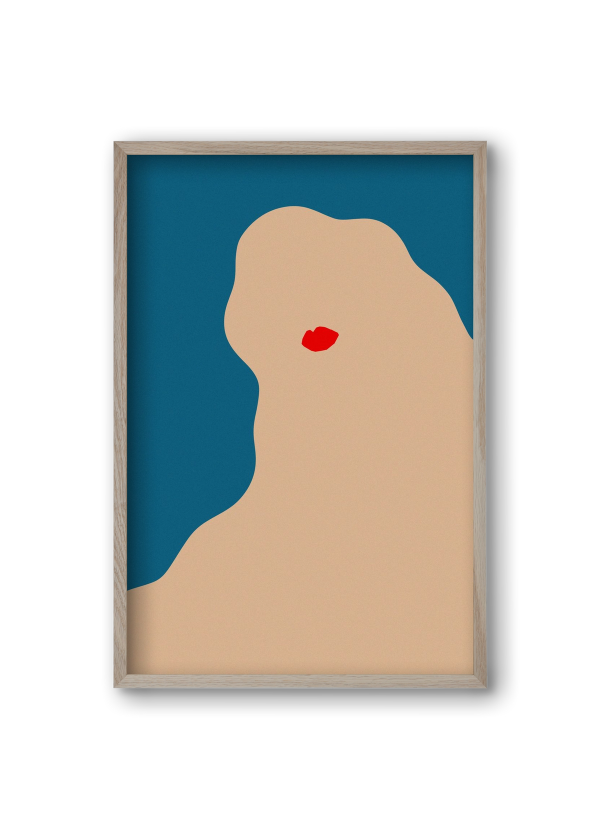 AFFECTION, 20x30 cm (20x30 cm), Tölgy keret