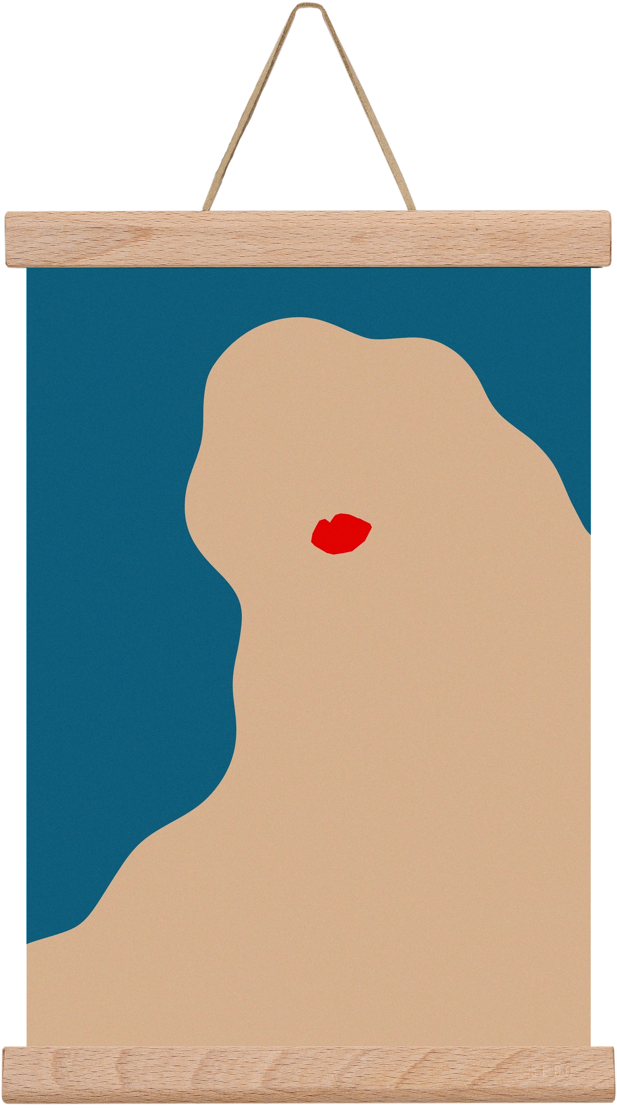 AFFECTION, 20x30 cm (20x30 cm), Tölgy akasztó