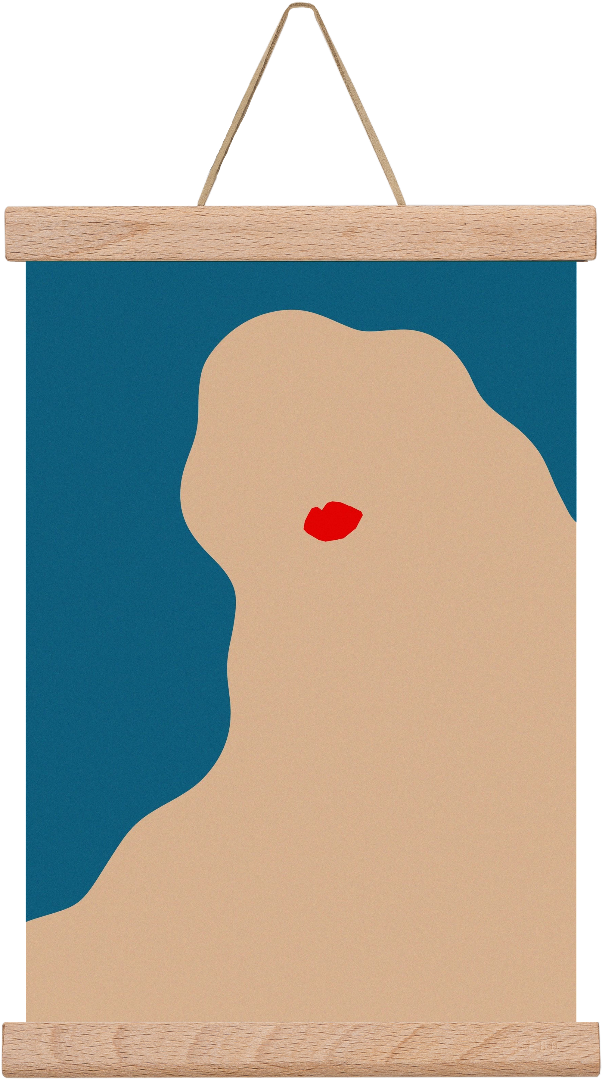 AFFECTION, 20x30 cm (20x30 cm), Tölgy akasztó