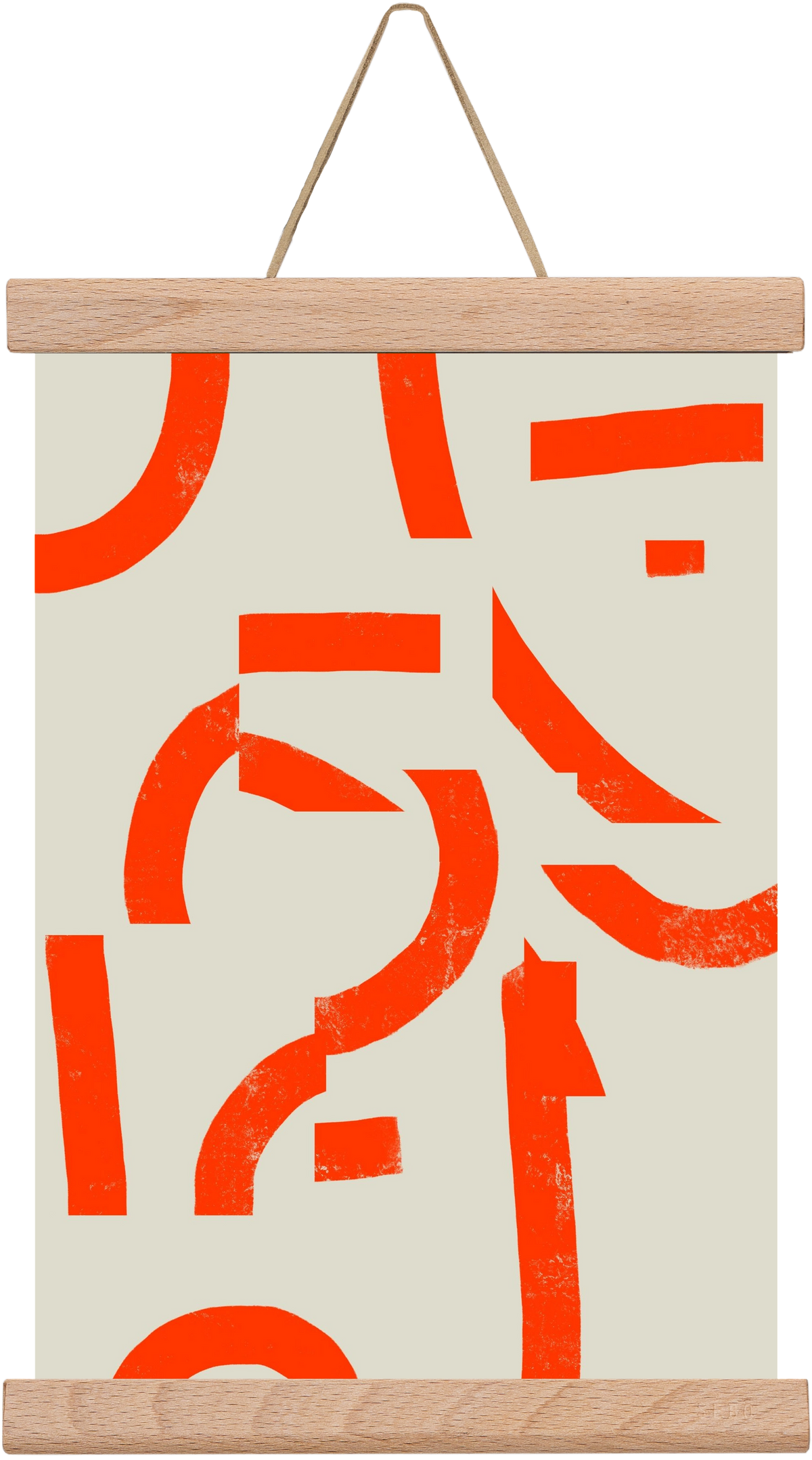 Process, 20x30 cm (20x30 cm), Tölgy akasztó