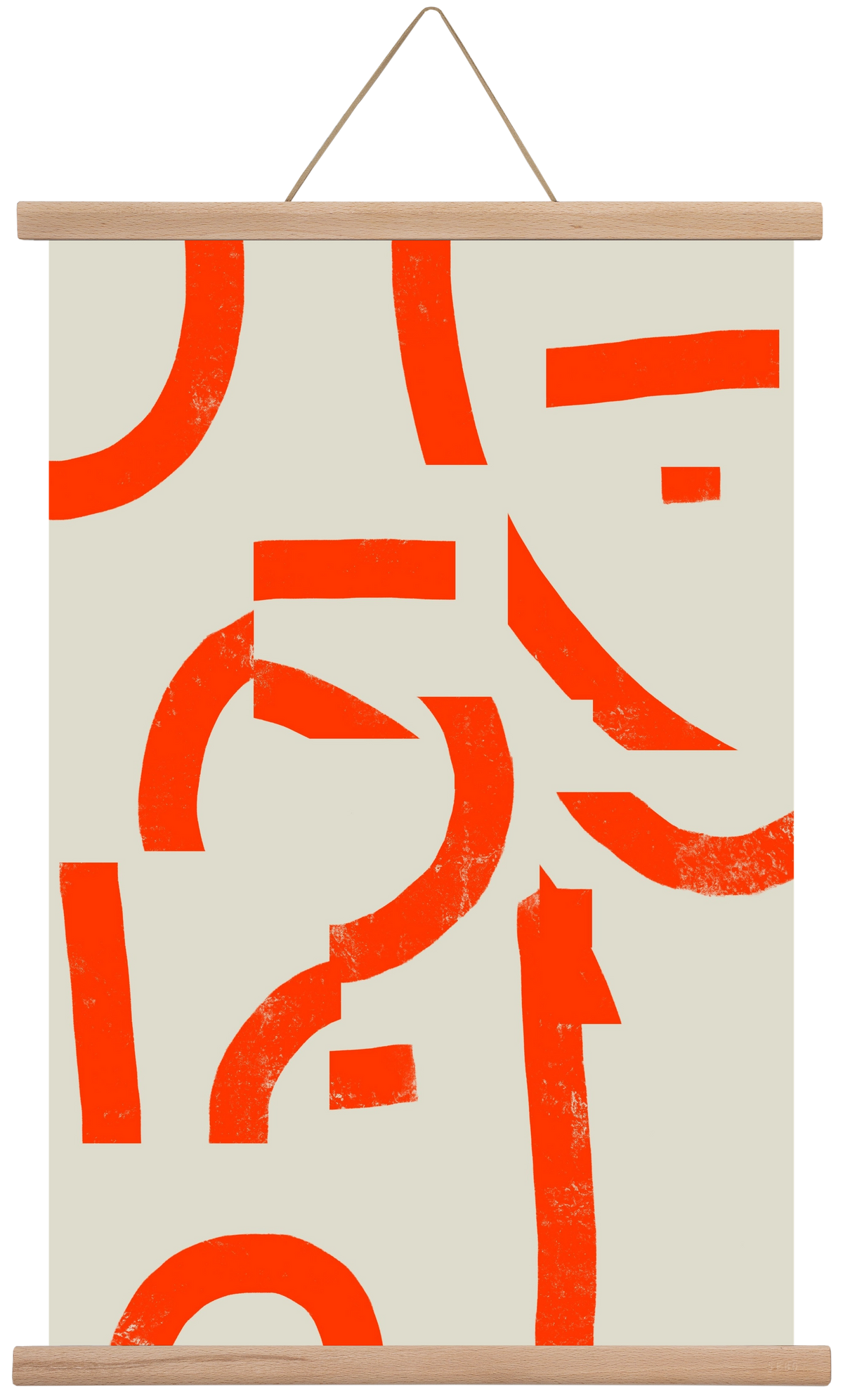 Process, 40x60 cm (40x60 cm), Tölgy akasztó