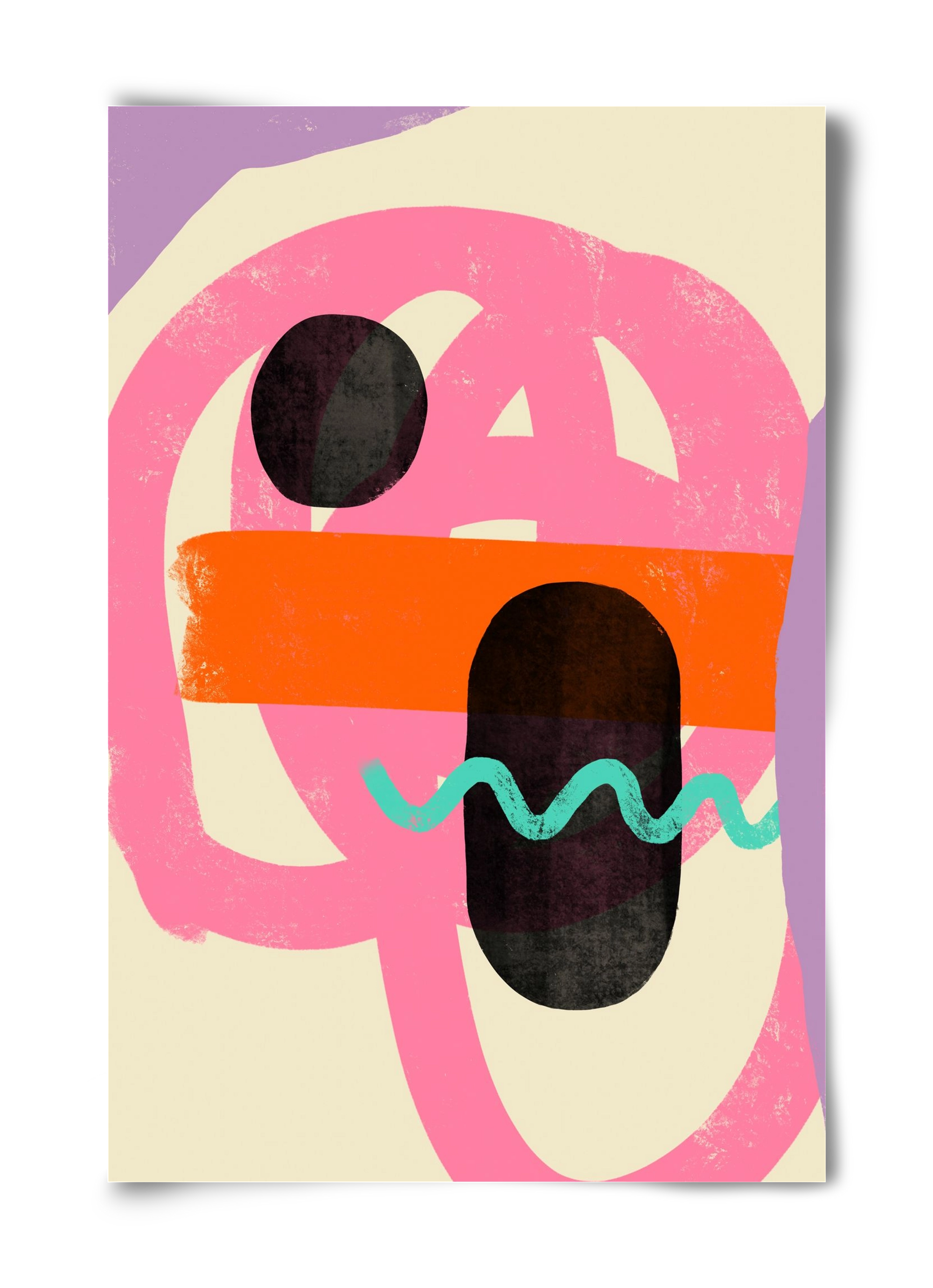 THOUGHTS, 40x60 cm, Keret nélkül