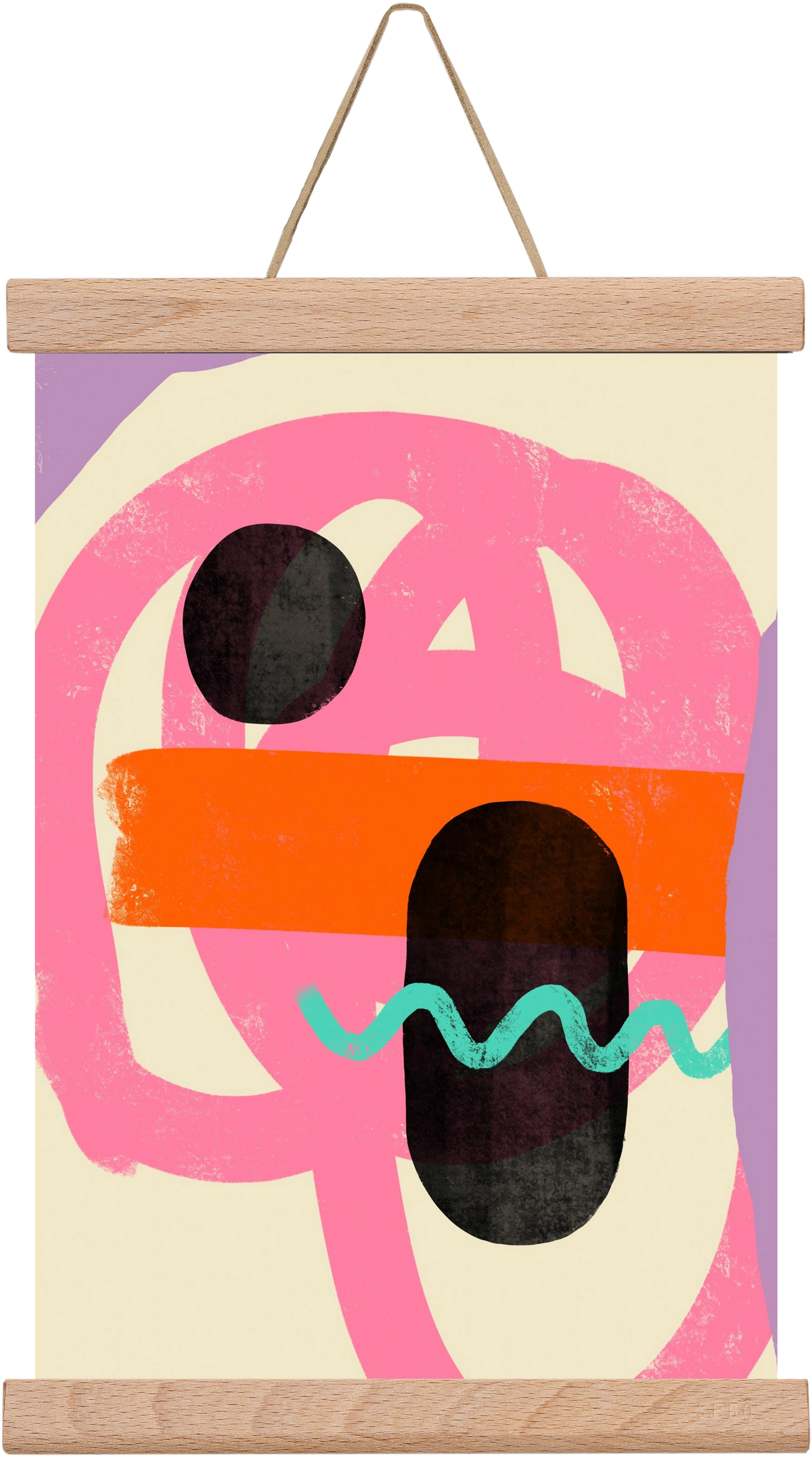 THOUGHTS, 20x30 cm (20x30 cm), Tölgy akasztó