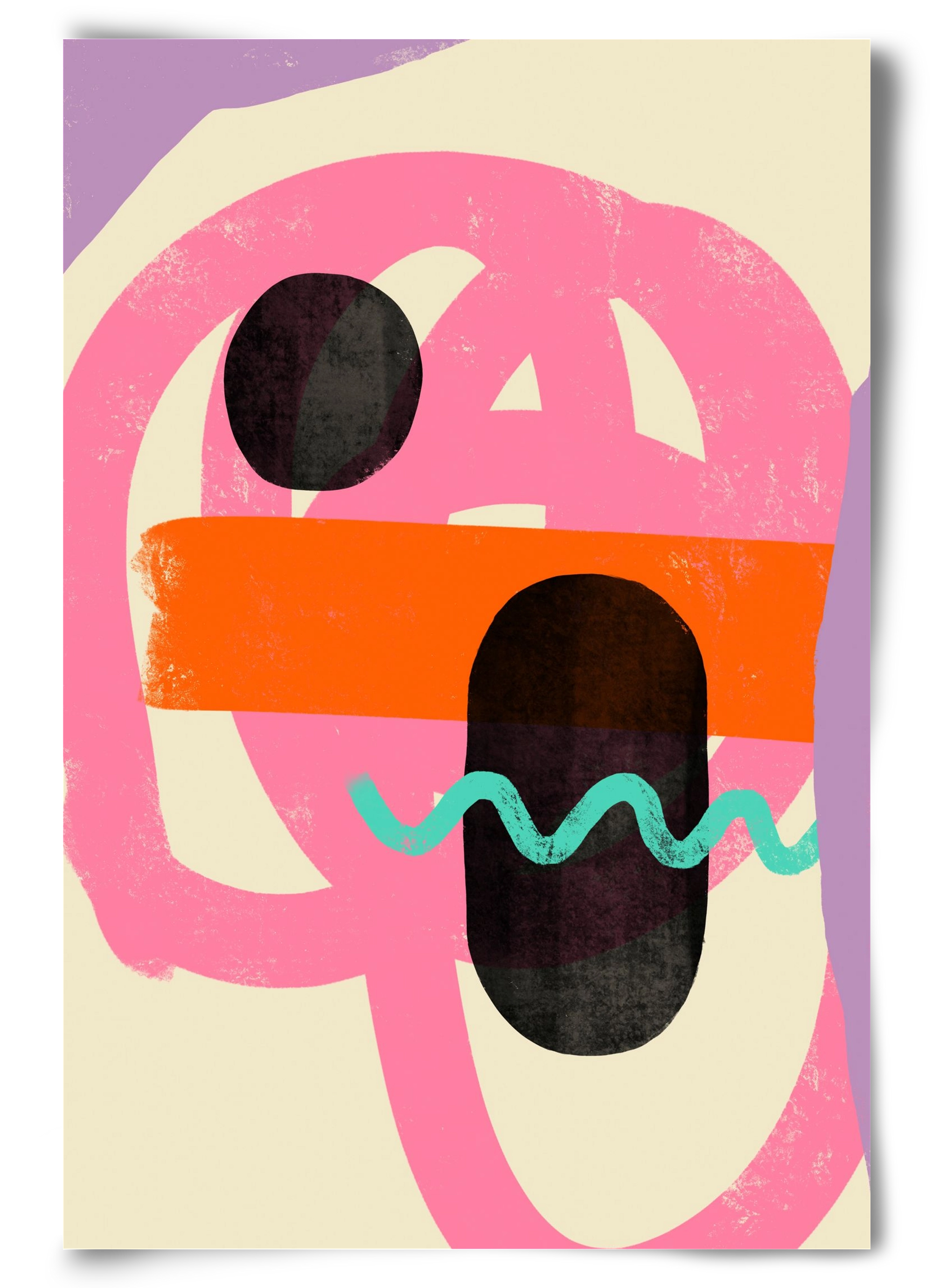 THOUGHTS, 60x90 cm, Keret nélkül