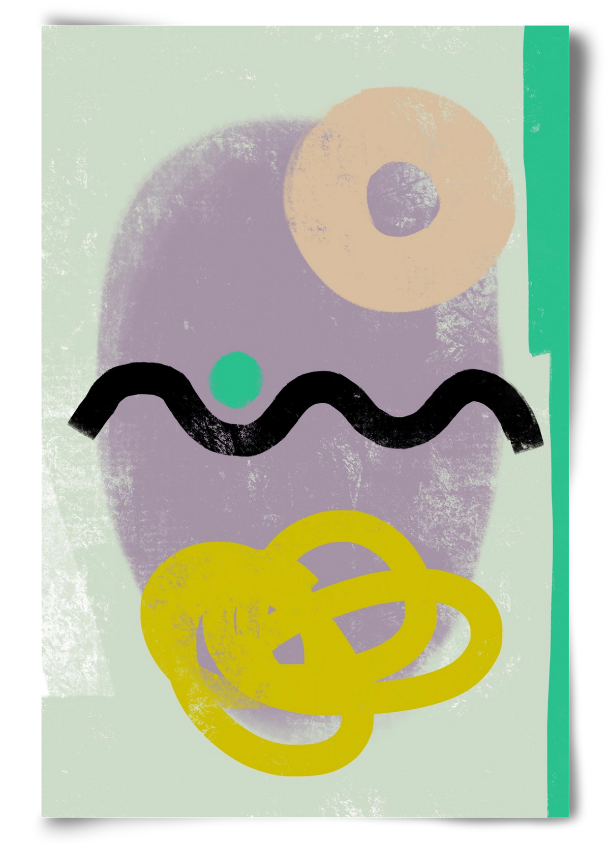 CONVERSATION, 60x90 cm, Keret nélkül