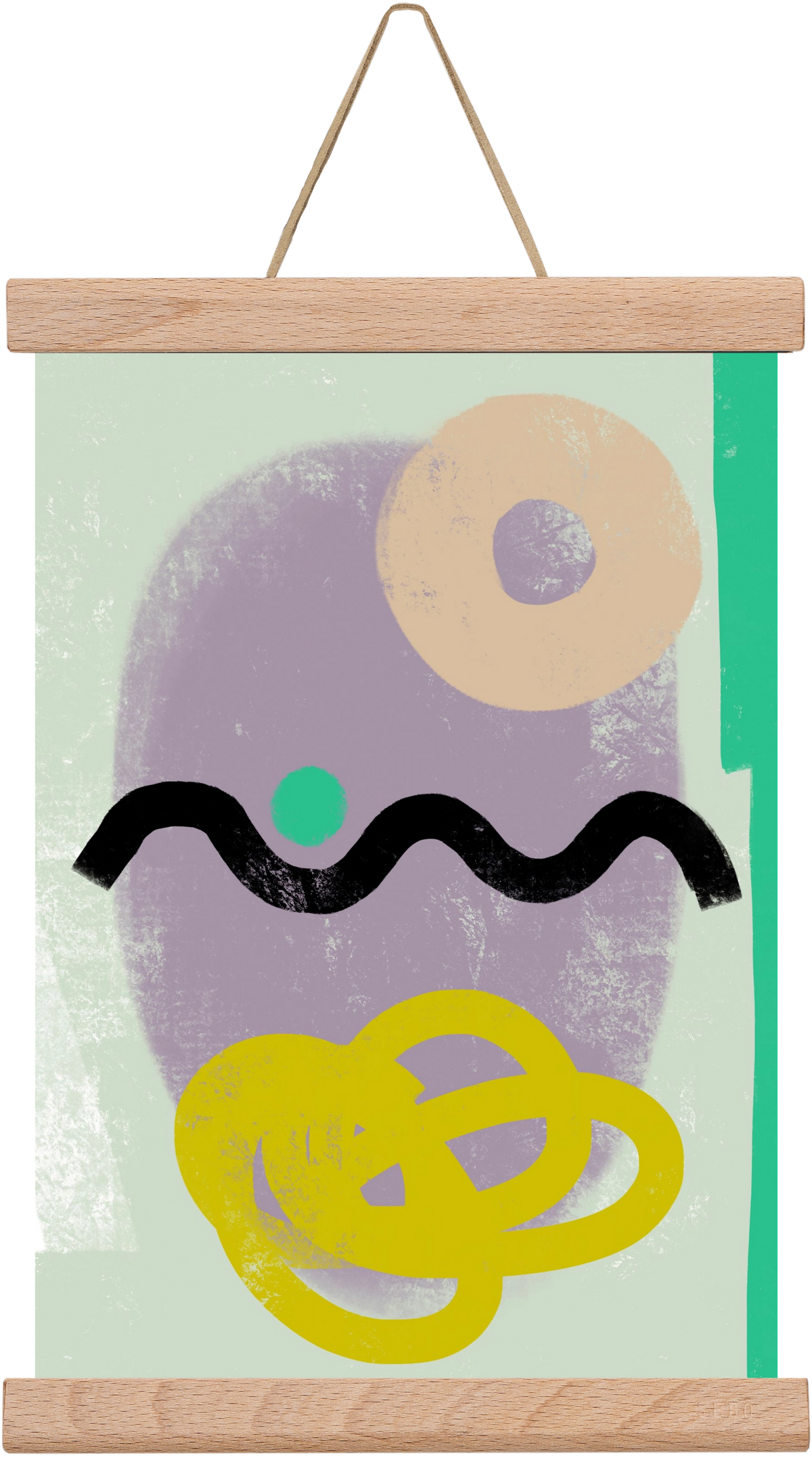 CONVERSATION, 20x30 cm (20x30 cm), Tölgy akasztó