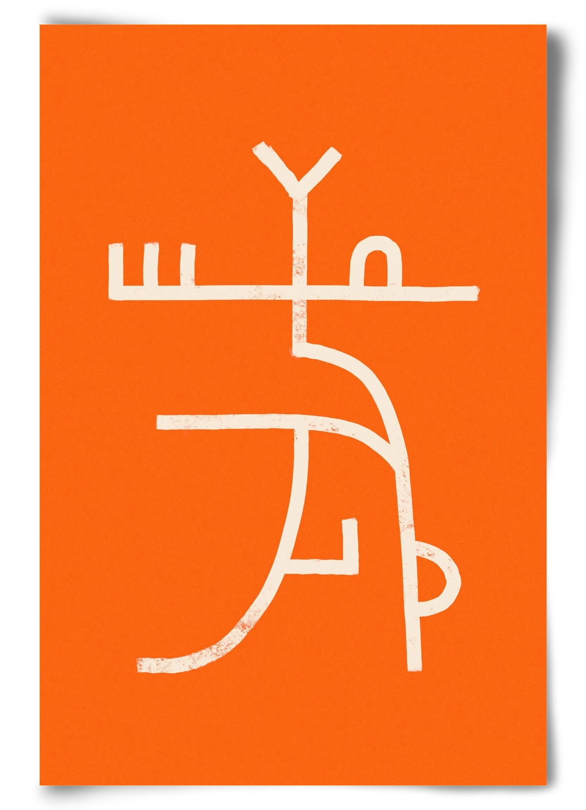 GOAT DANCE, 60x90 cm, Keret nélkül