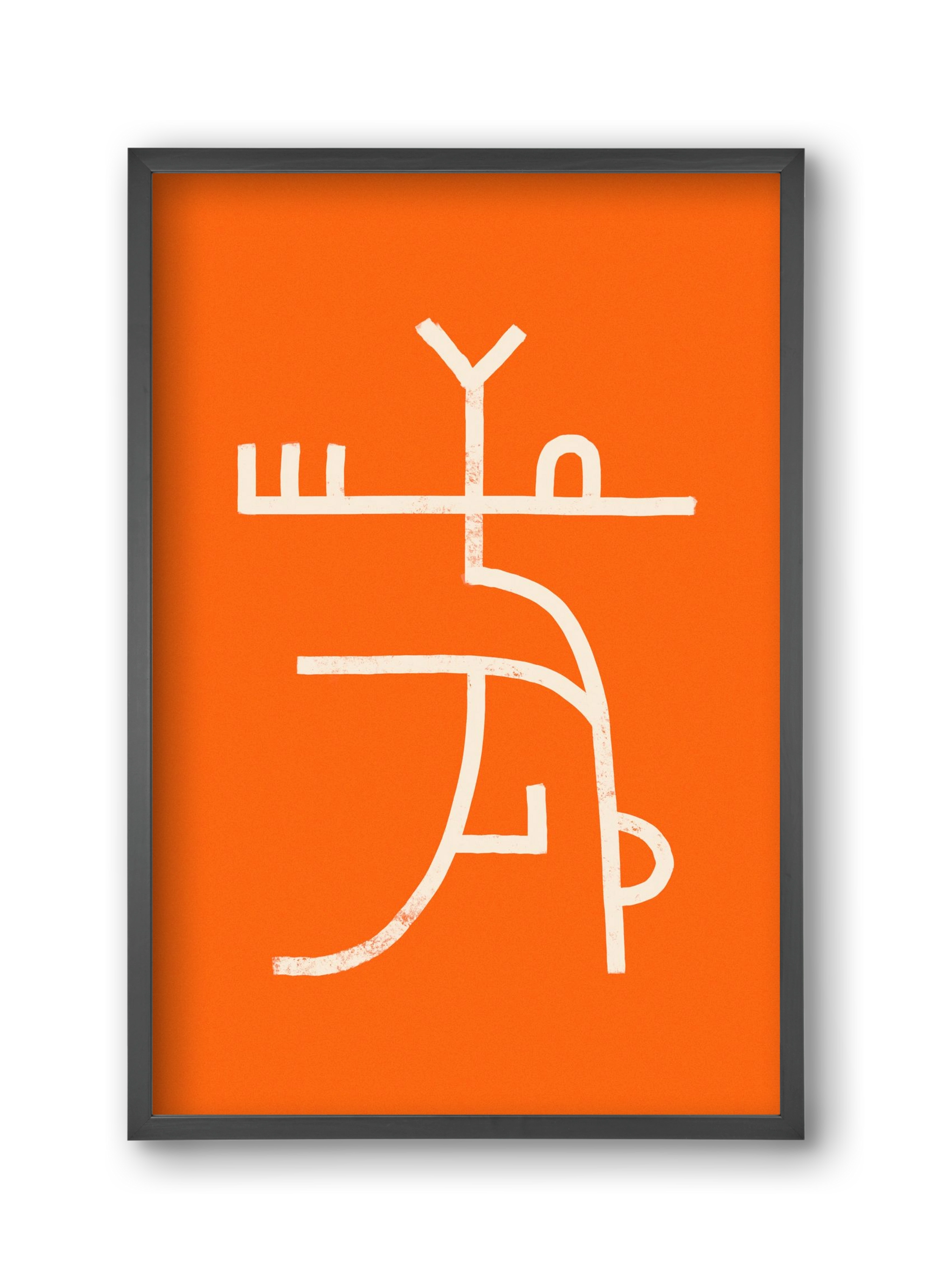 GOAT DANCE, 30x45 cm (30x45 cm), Fekete keret