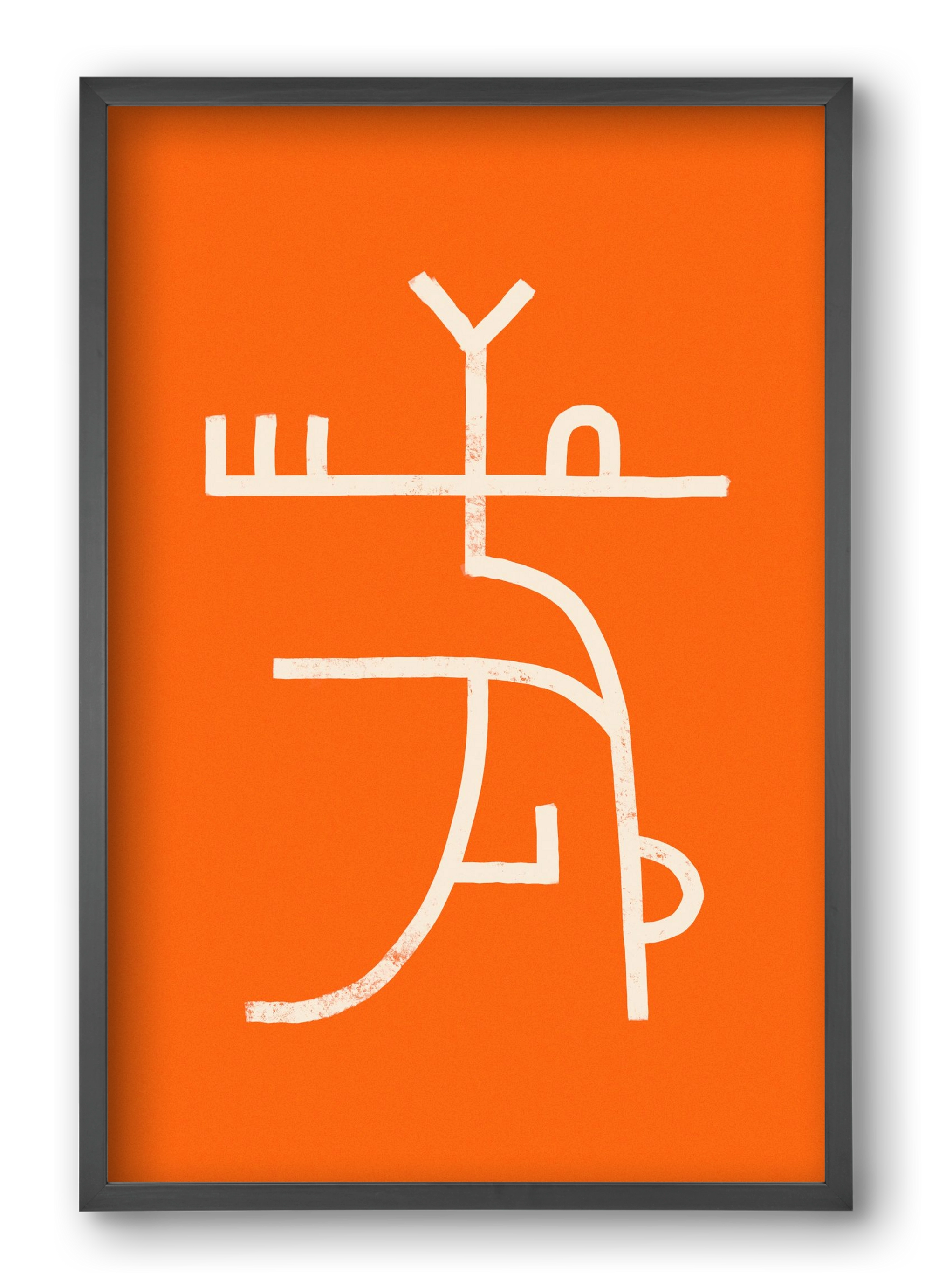 GOAT DANCE, 40x60 cm (40x60 cm), Fekete keret