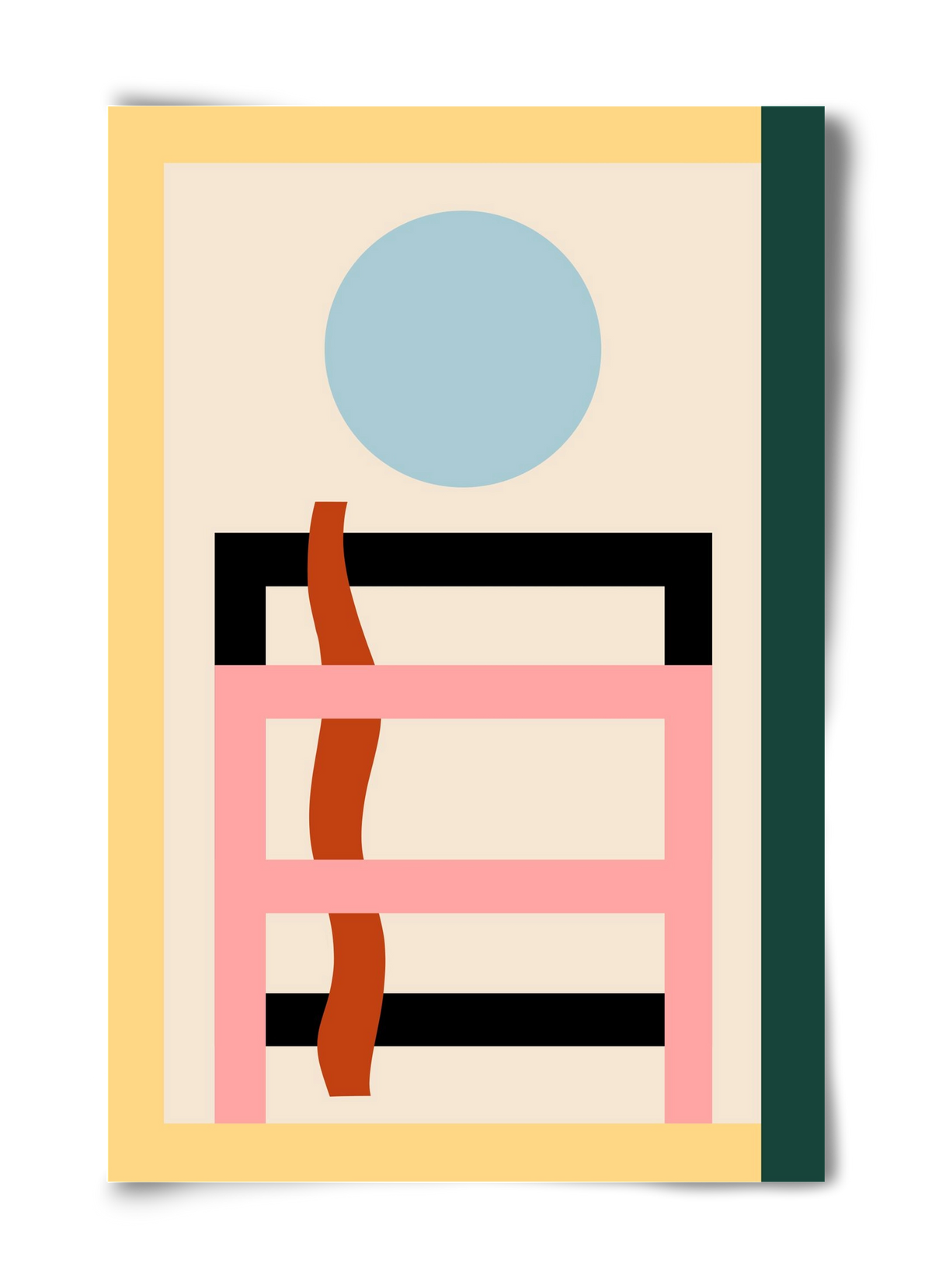 Moonrise, 40x60 cm, Keret nélkül