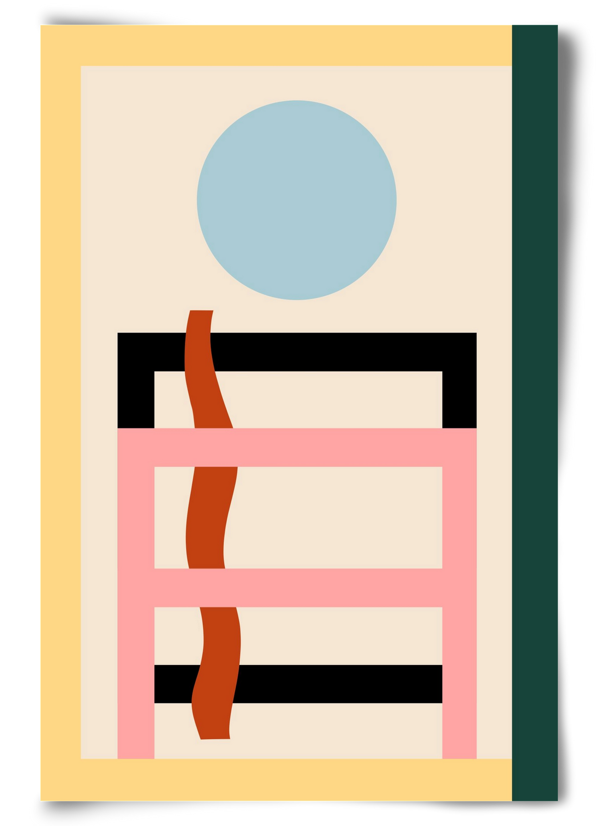 Moonrise, 60x90 cm, Keret nélkül