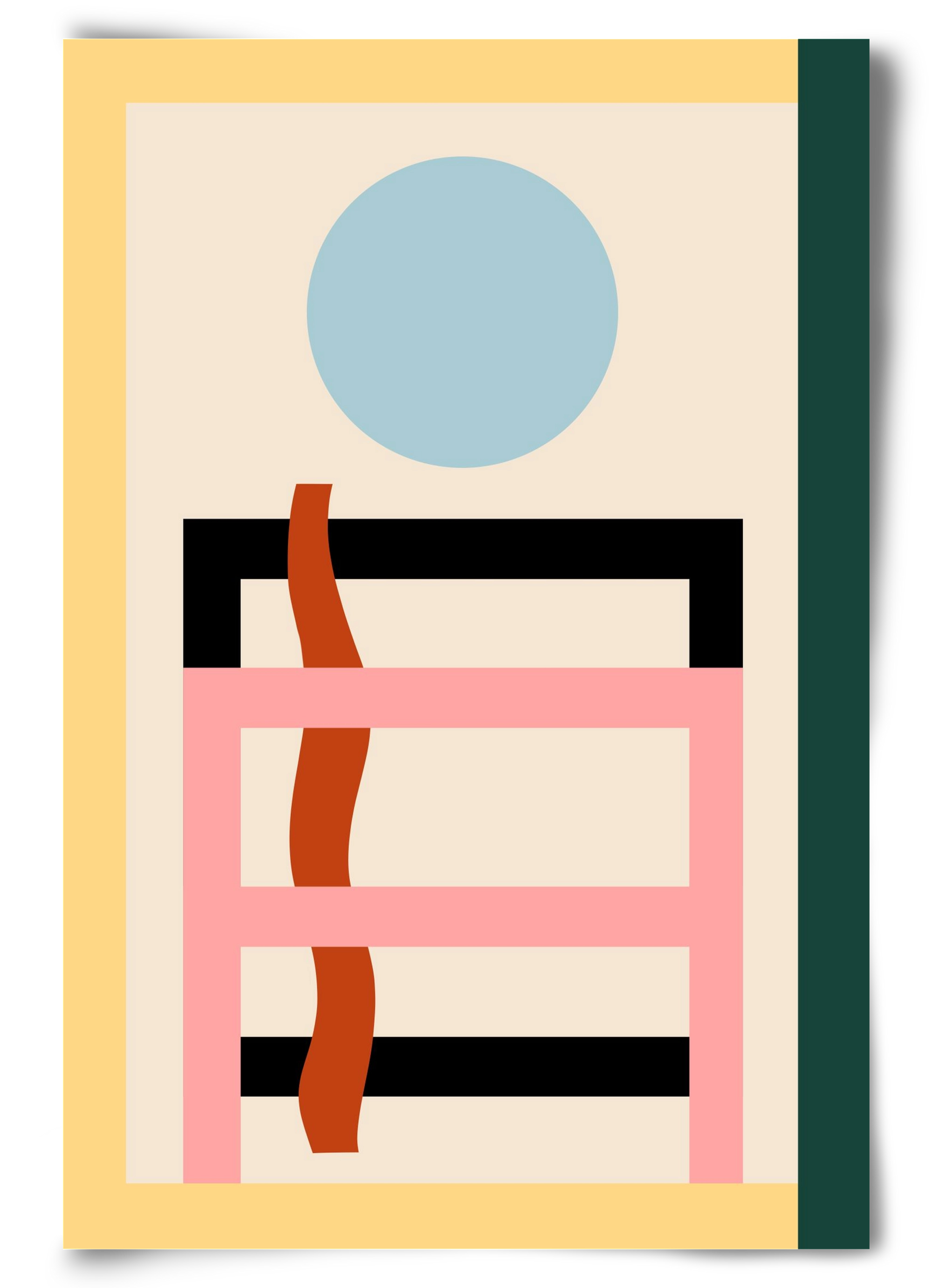 Moonrise, 60x90 cm, Keret nélkül