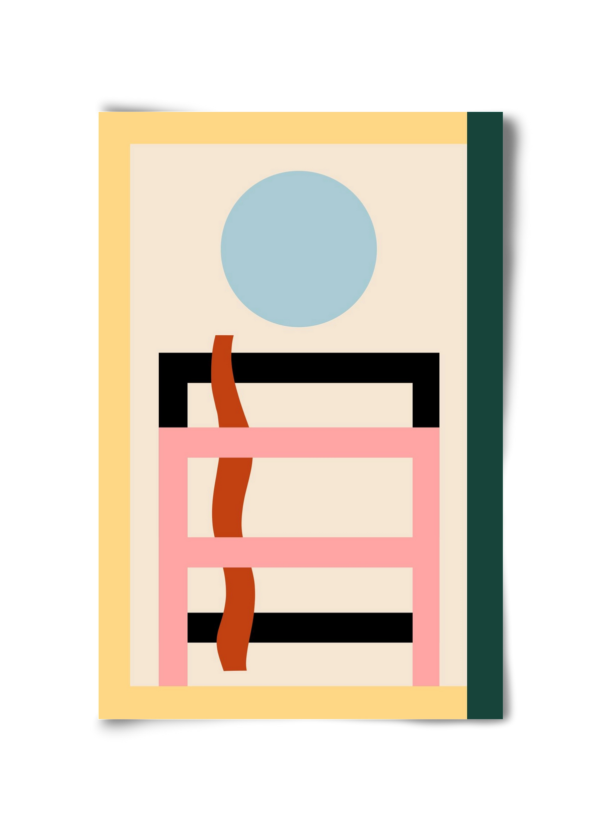 Moonrise, 30x45 cm, Keret nélkül