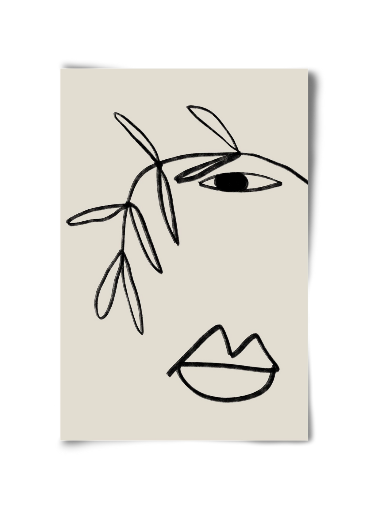 Plant Portrait, 30x45 cm, Keret nélkül