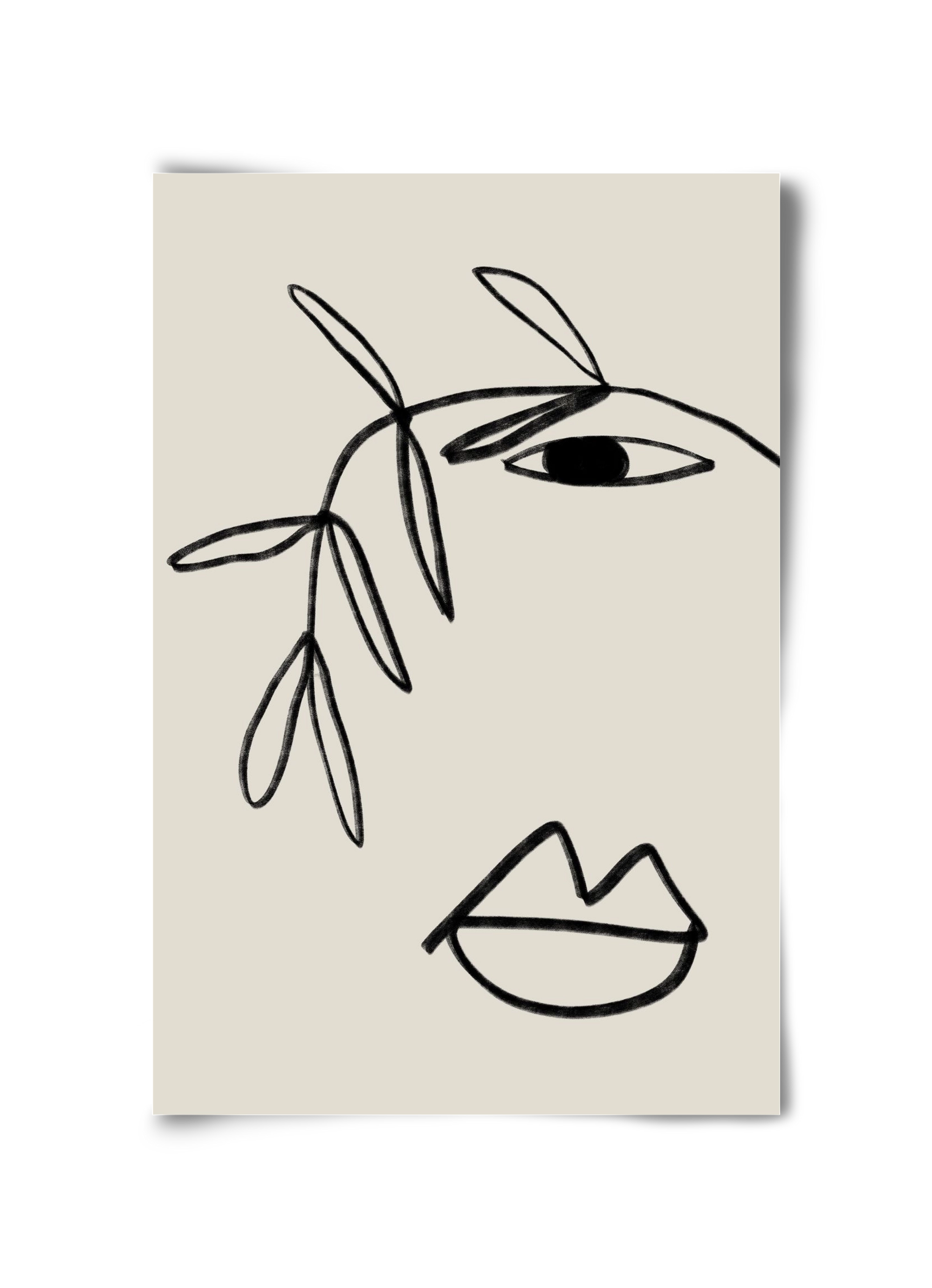 Plant Portrait, 30x45 cm, Keret nélkül