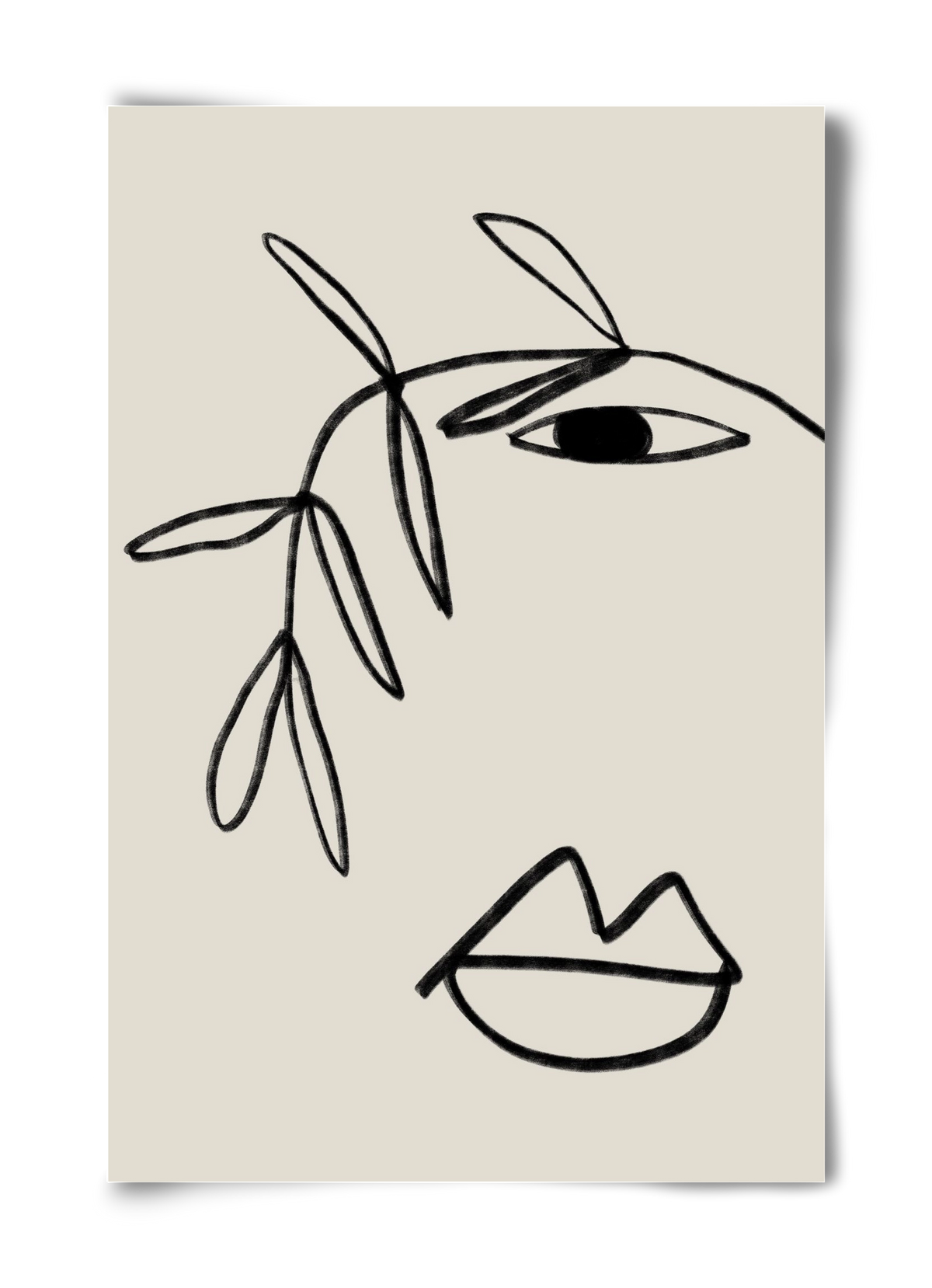 Plant Portrait, 40x60 cm, Keret nélkül