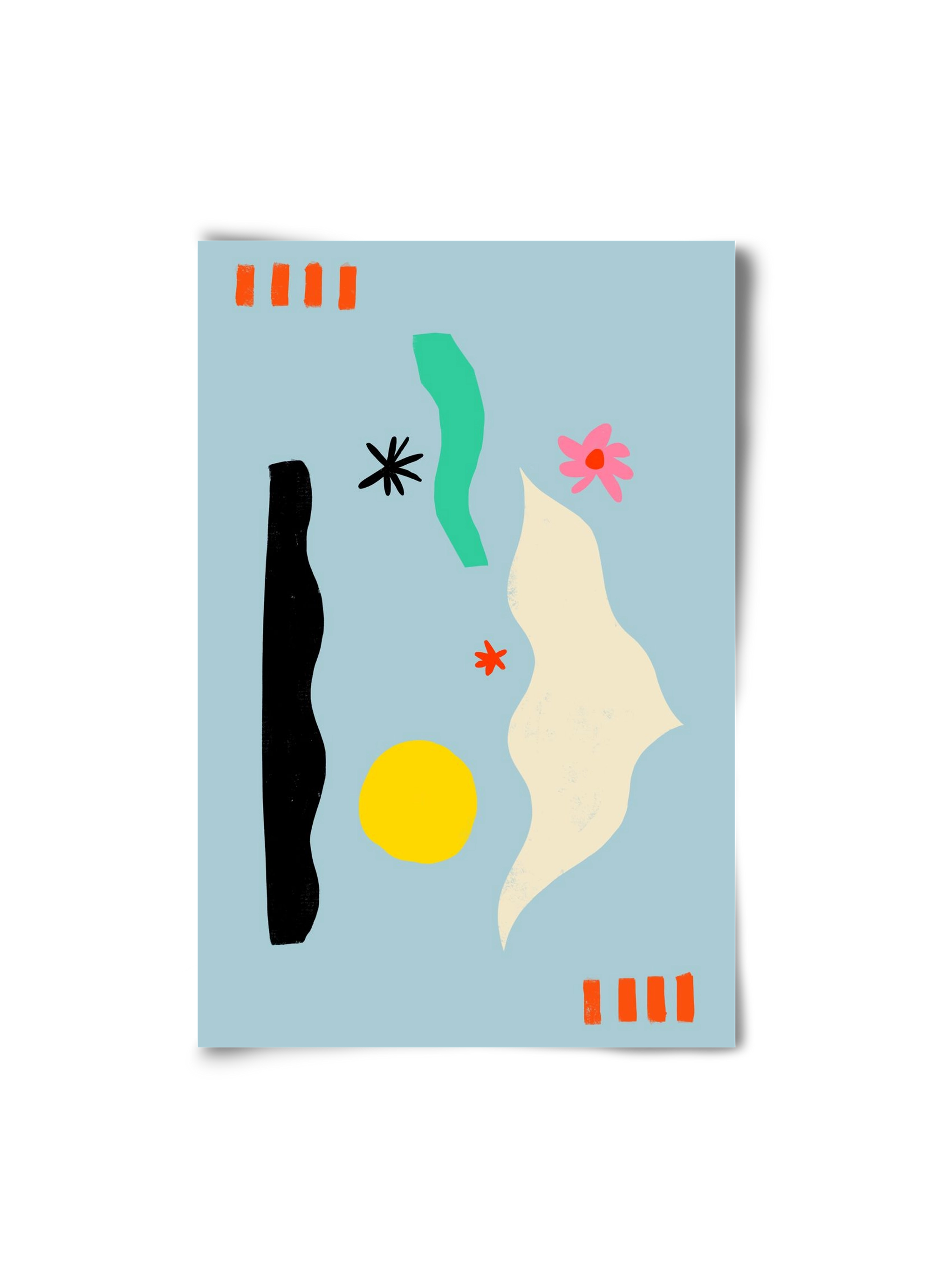 Flower Eyes, 20x30 cm, Keret nélkül