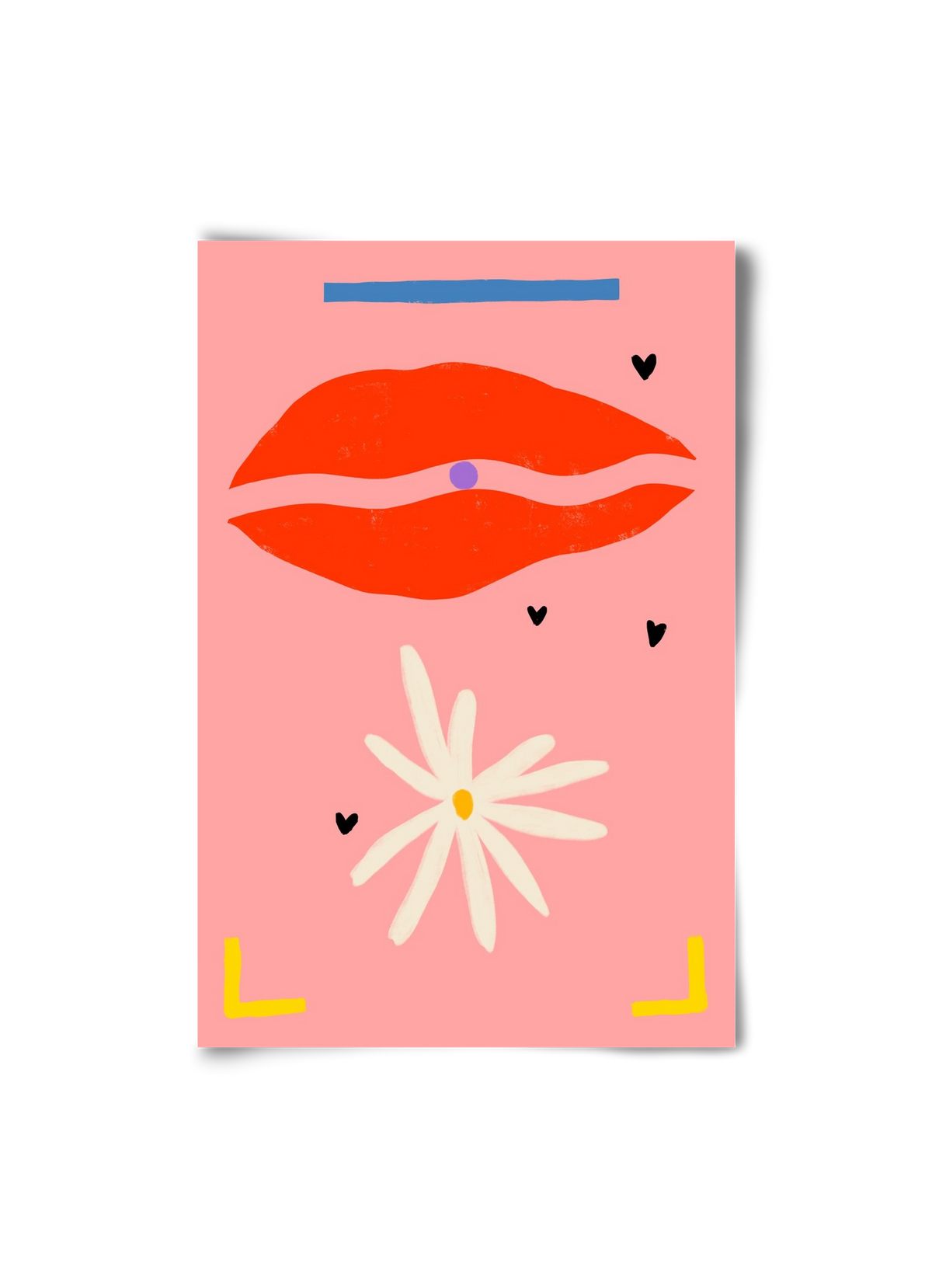 PEARL AND DAISY, 20x30 cm, Keret nélkül