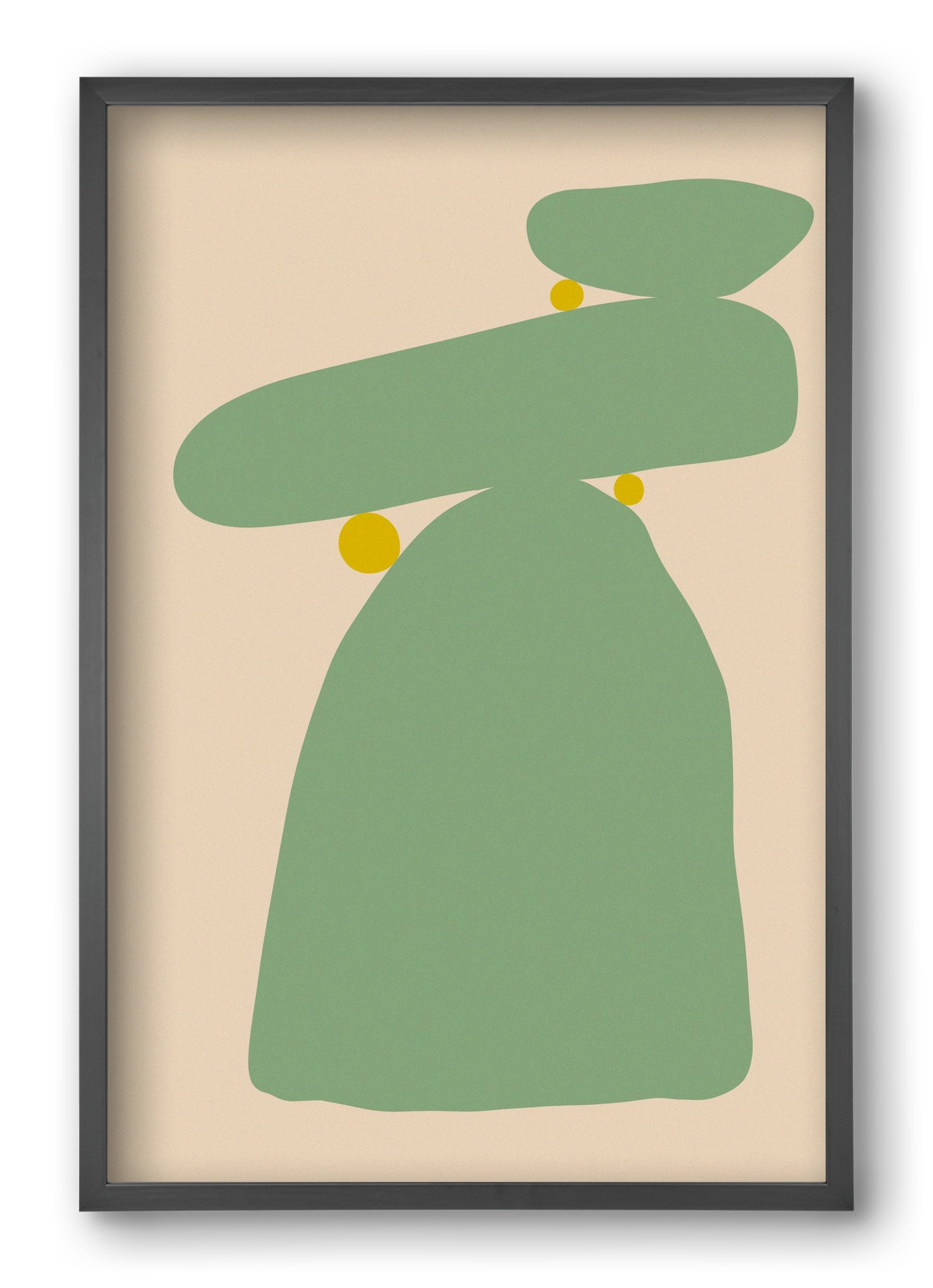 CONNECTION, 40x60 cm (40x60 cm), Fekete keret